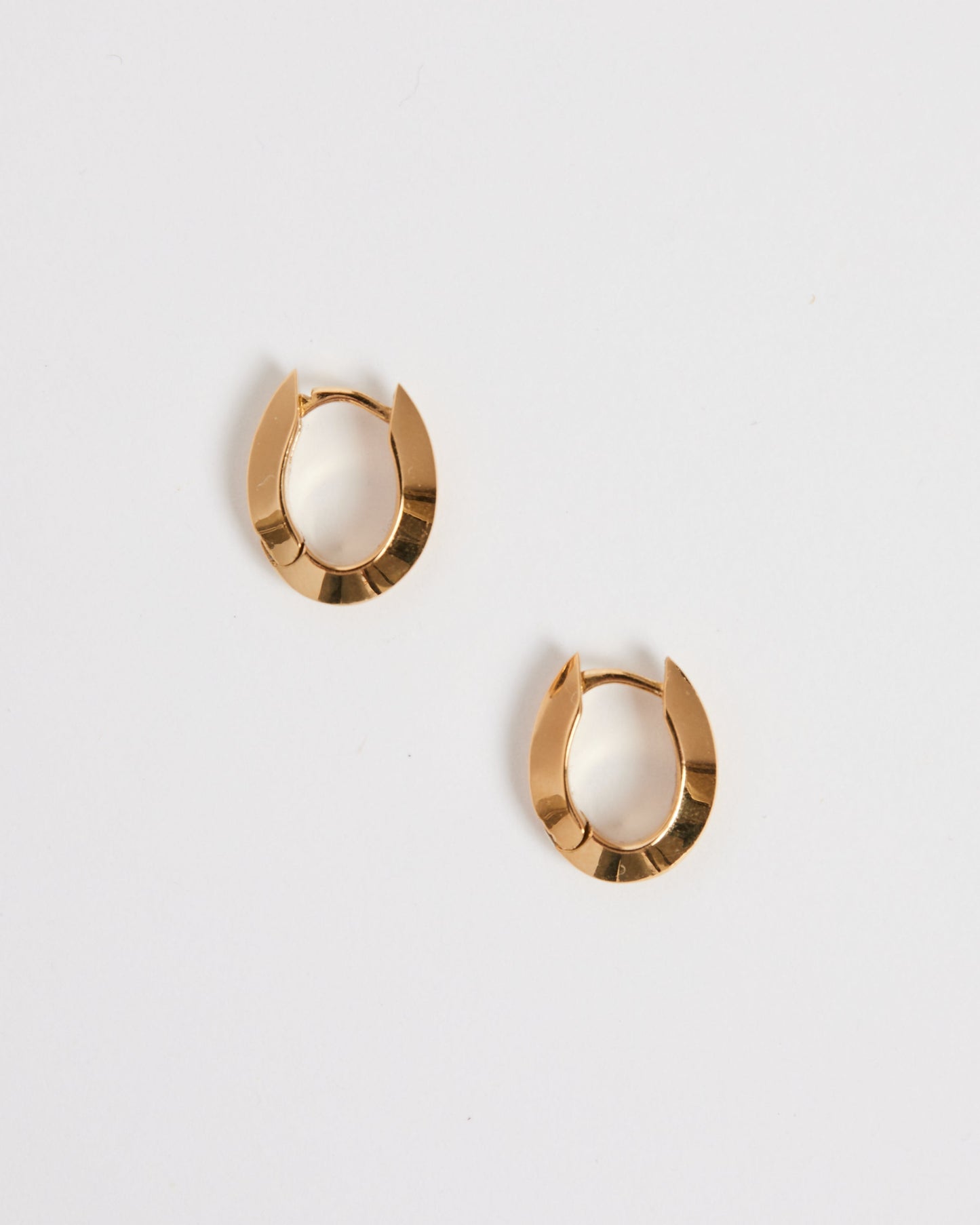 Small Ada Hoops in 18K Gold Vermeil