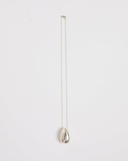 Everyday Egg Pendant in Sterling Silver