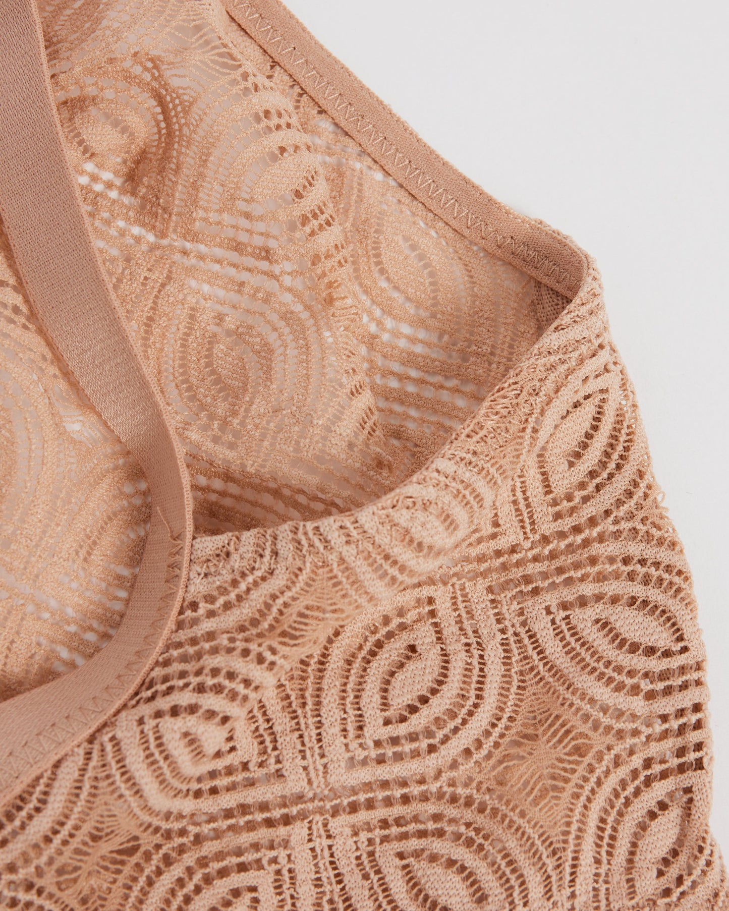 Mariposa Soft Plunge Bra in Blush