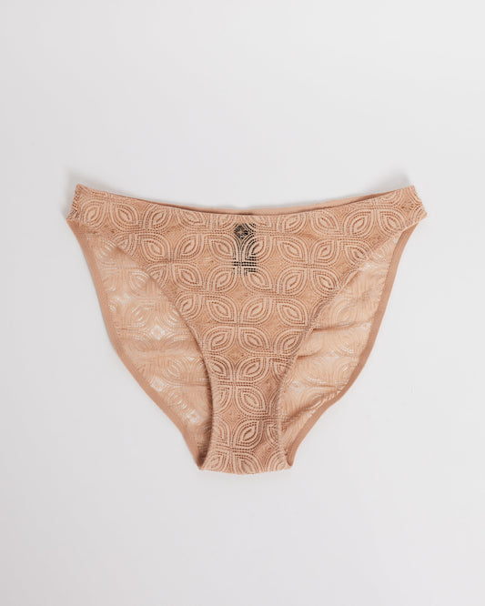 Mariposa Bikini Brief in Blush