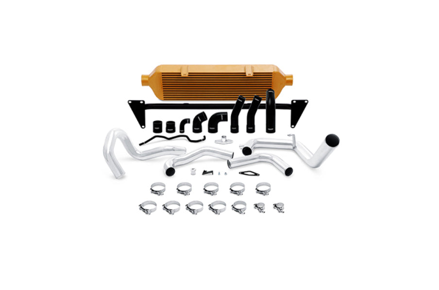 Mishimoto 2015-2018 Subaru WRX/STi Front-Mount Intercooler Kit (Black & Gold)