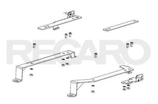 Recaro Speed V Passenger Brackets (rec7227111.2)