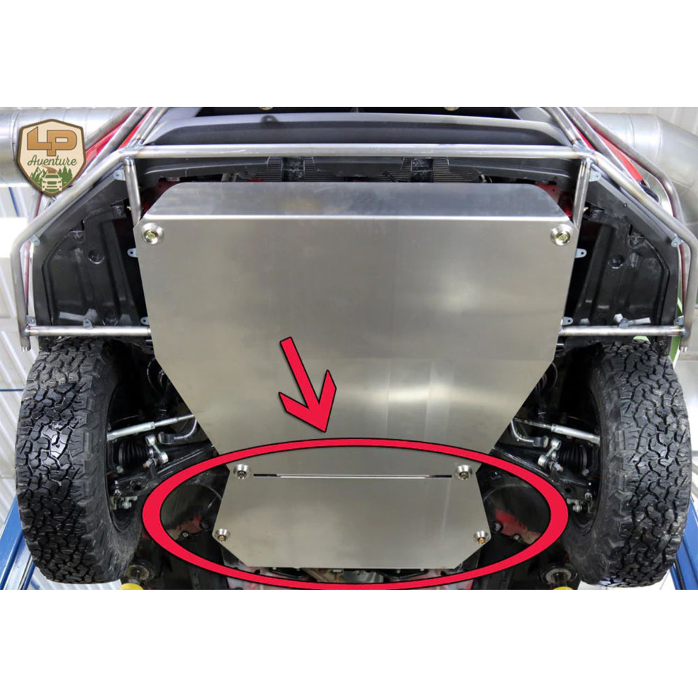 LP Aventure 13-17 Subaru Crosstrek CVT Transmission Skid Plate (lpaFLP-CTA-15-CVTSKID)