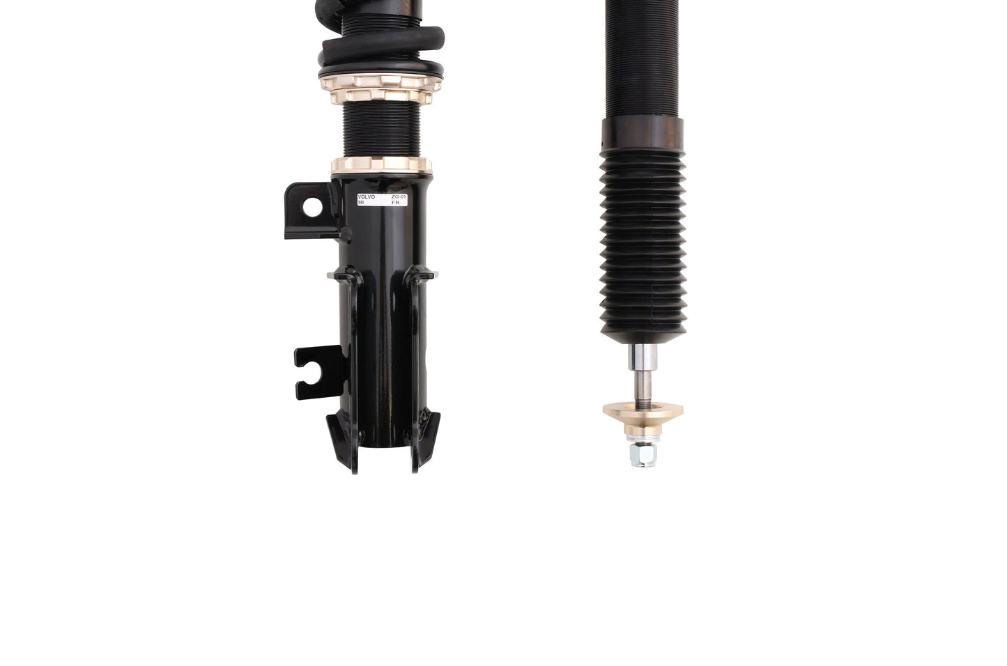 BC Racing BR Coilovers for 01-09 Volvo S60 FWD (BCR.ZG-01-BR)