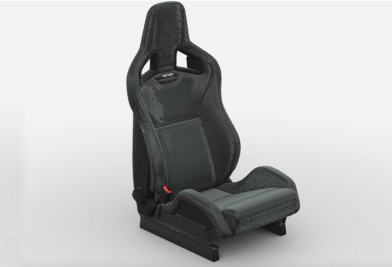 Recaro Sportster CS Driver Seat | Black Vinyl/Black Vinyl (rec410.00.1132)