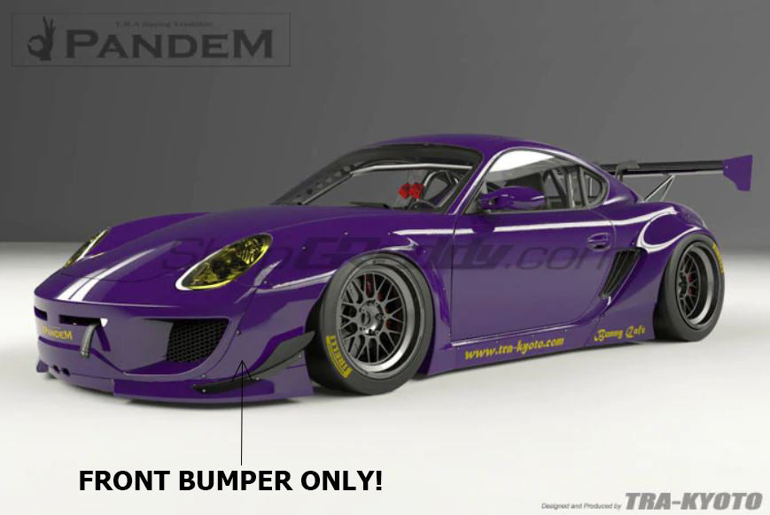 GReddy 09-12 Porsche Cayman Pandem Wide Body Front Bumper (gre17090501)