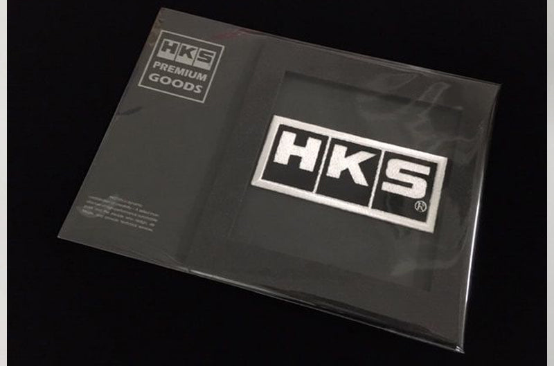 HKS PATCH HKS W105 BLACK & WHITE