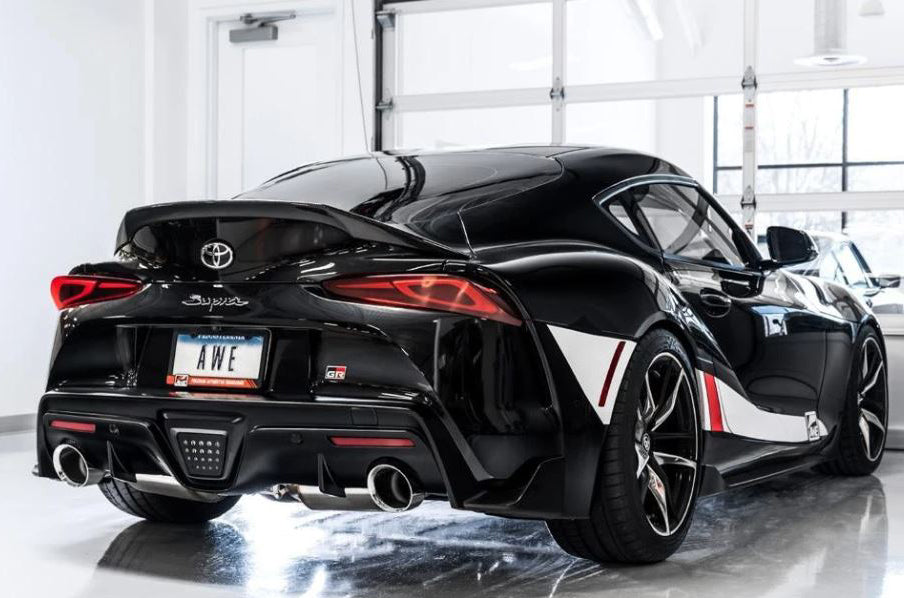 AWE 2020+ Toyota Supra GR A90 Track Edition Cat-Back Exhaust System (awe3015-32116)