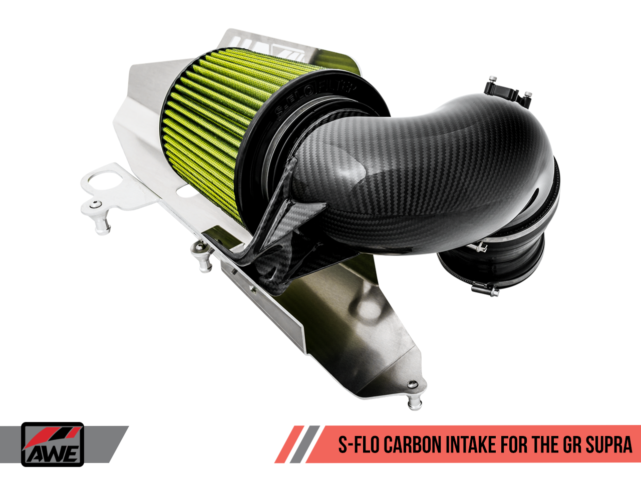 AWE Tuning 2020+ Toyota GR Supra (A90) S-FLO Carbon Intake (awe2660-15021)