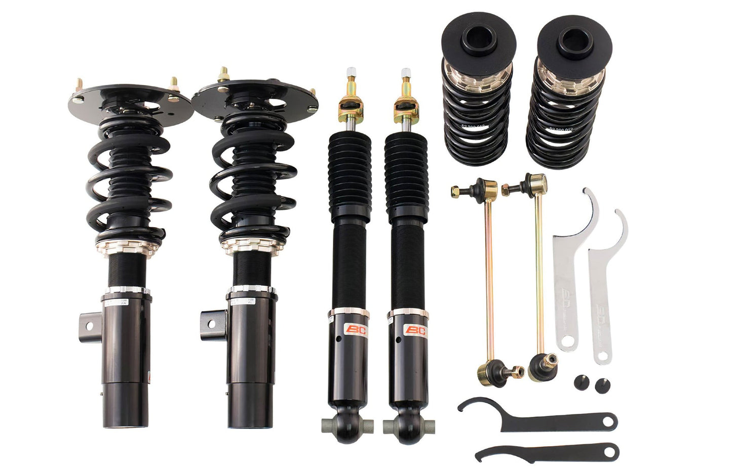 BC Racing BR Coilovers for 12- BMW 3 Series F30 3-Bolt Top Mounts (BCR.I-29-BR)