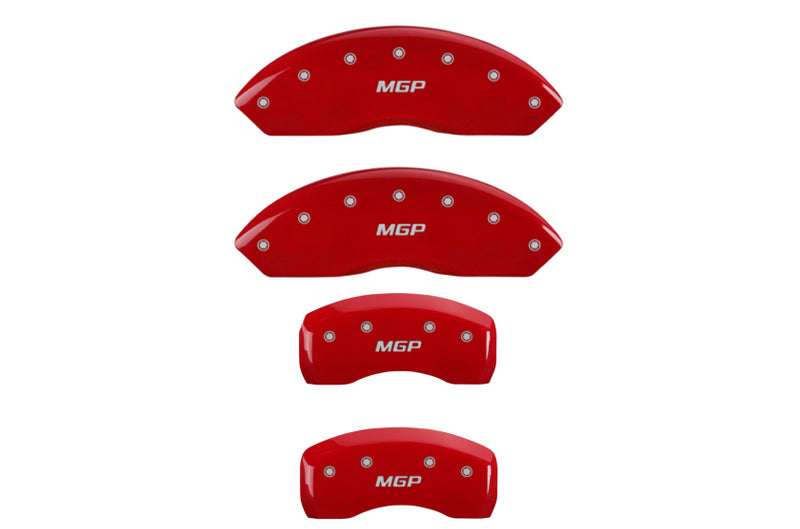 MGP 2017+ Toyota 86 MGP 4 Caliper Covers Engraved Front & Rear MGP Black, Red & Yellow Finish