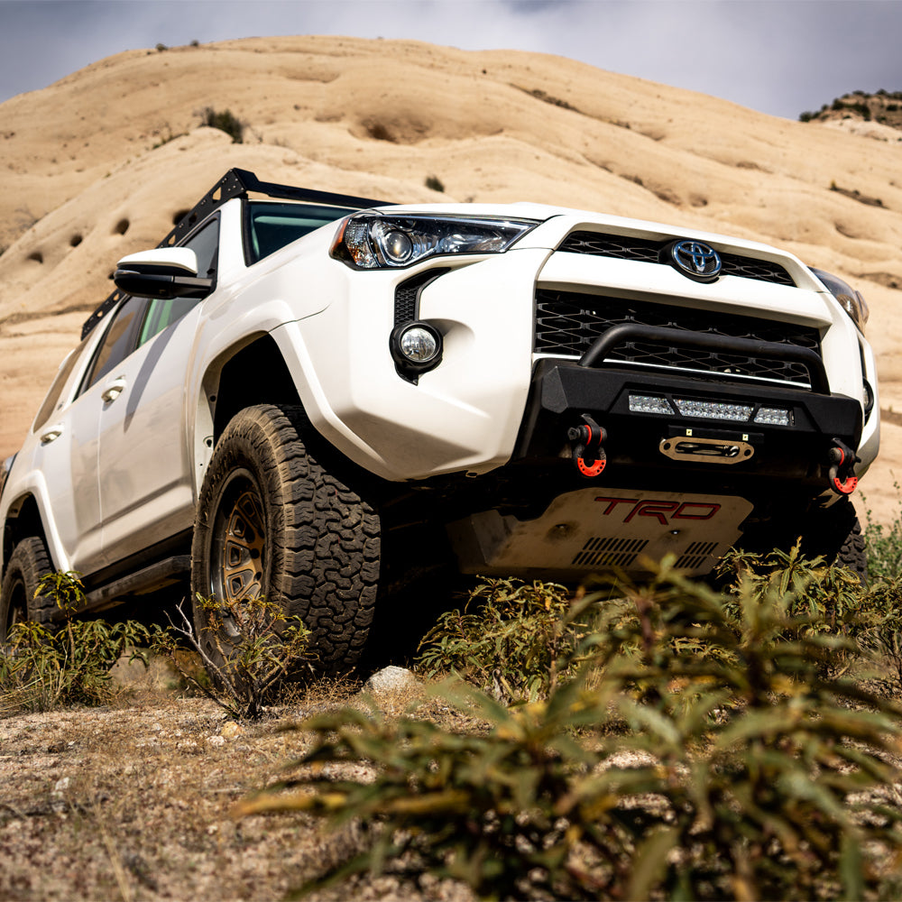 Body Armor 4x4 2014+ Toyota 4Runner HiLine Front Winch Bumper (bodTR-19339)