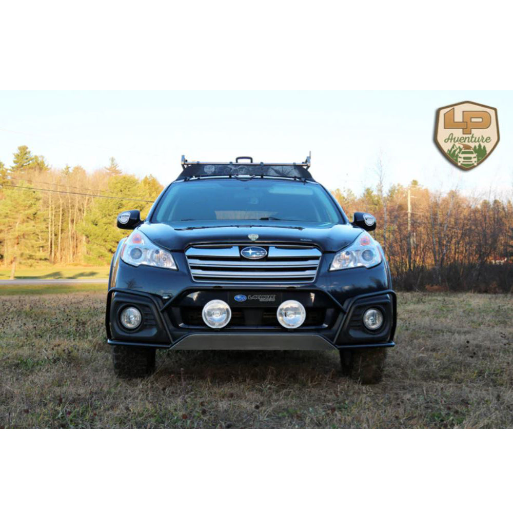 LP Aventure 13-14 Subaru Outback Big Bumper Guard - Powder Coated (lpaFLP-OBA-13-GUARD-B-B+OPC)