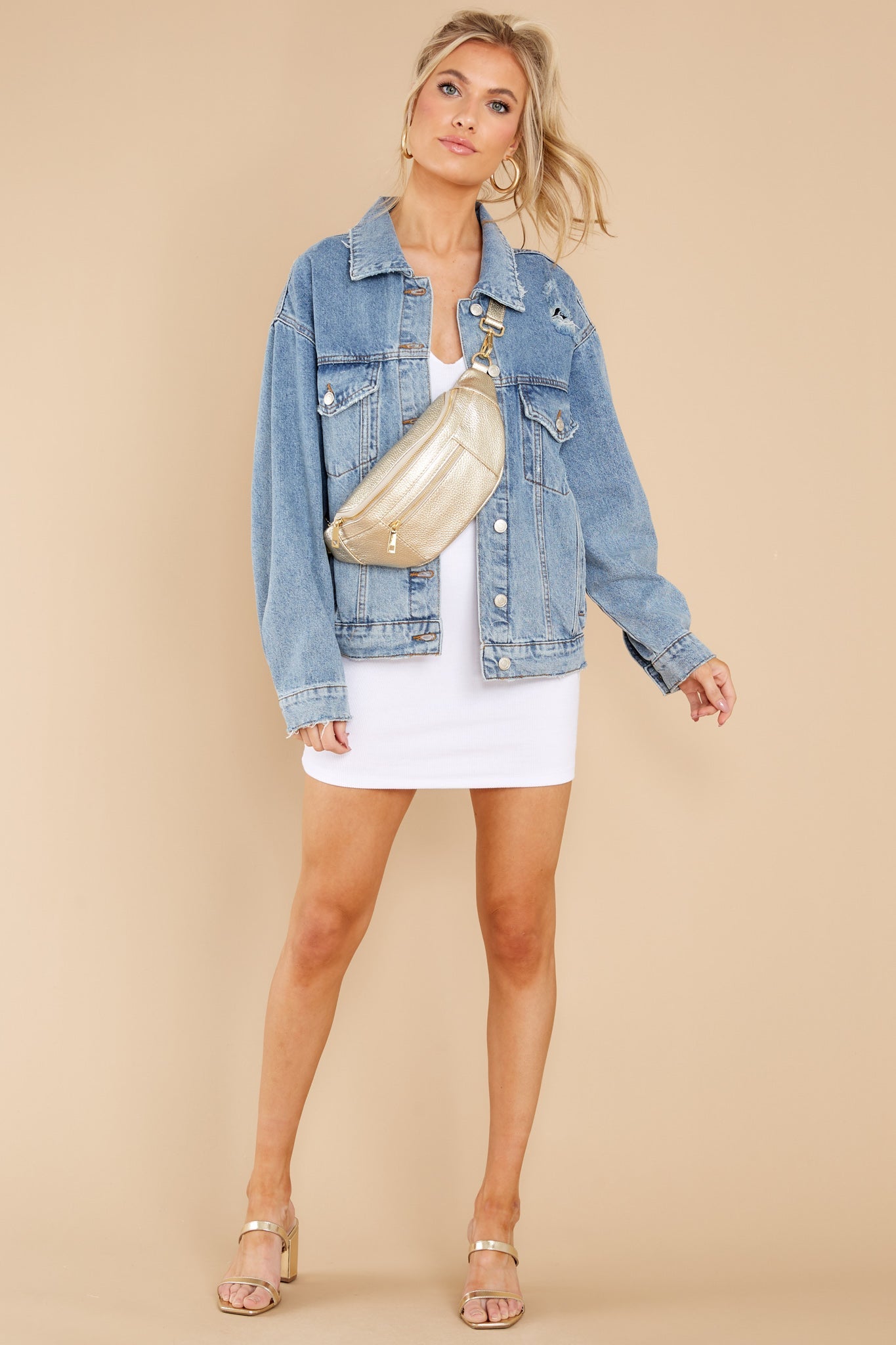 Simple But Sweet White Dress