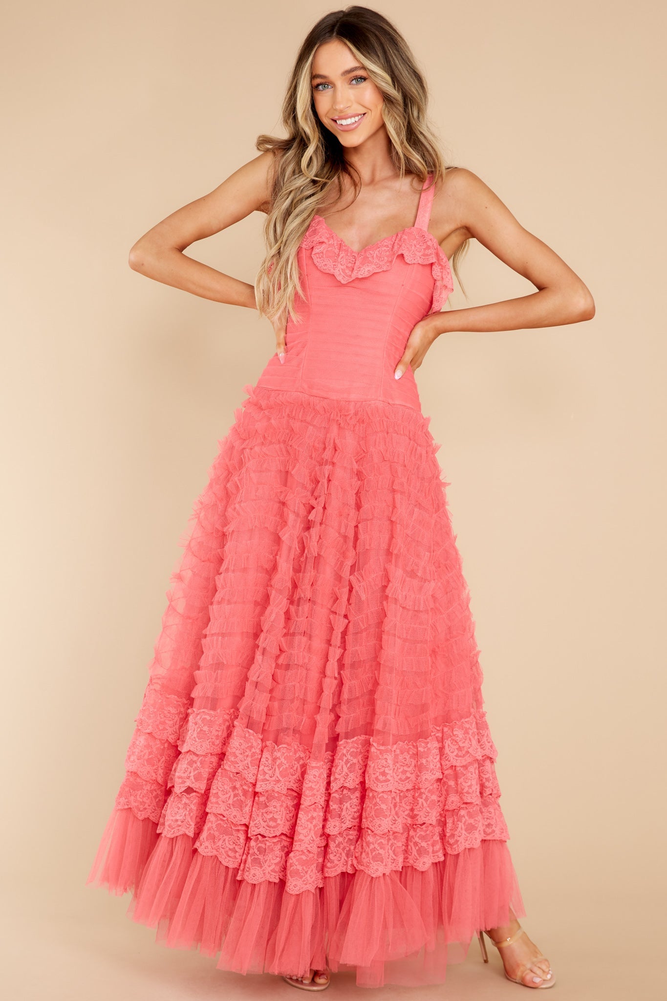 Sharelle Pink Passion Gown