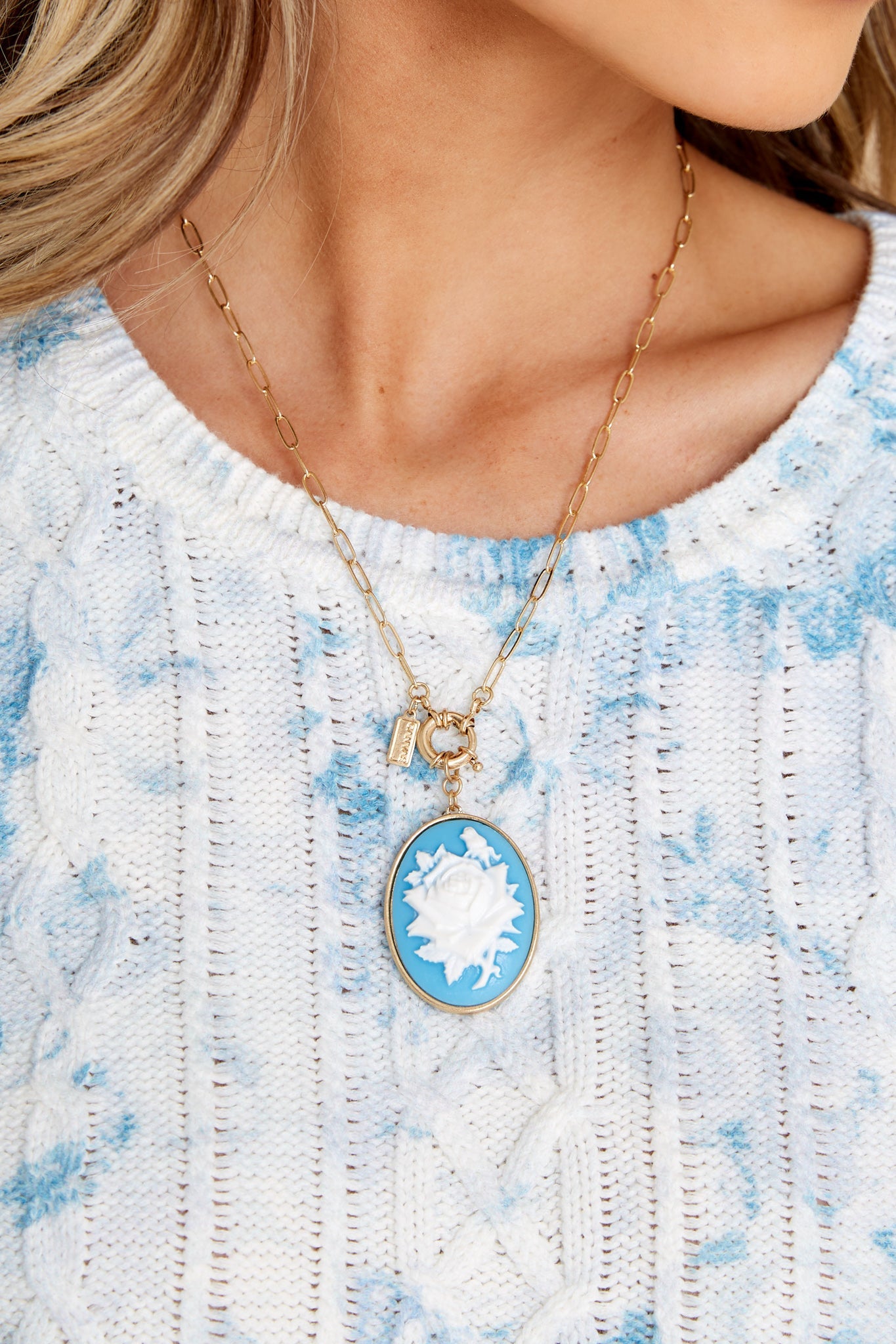 Priceless Memories Gold Necklace