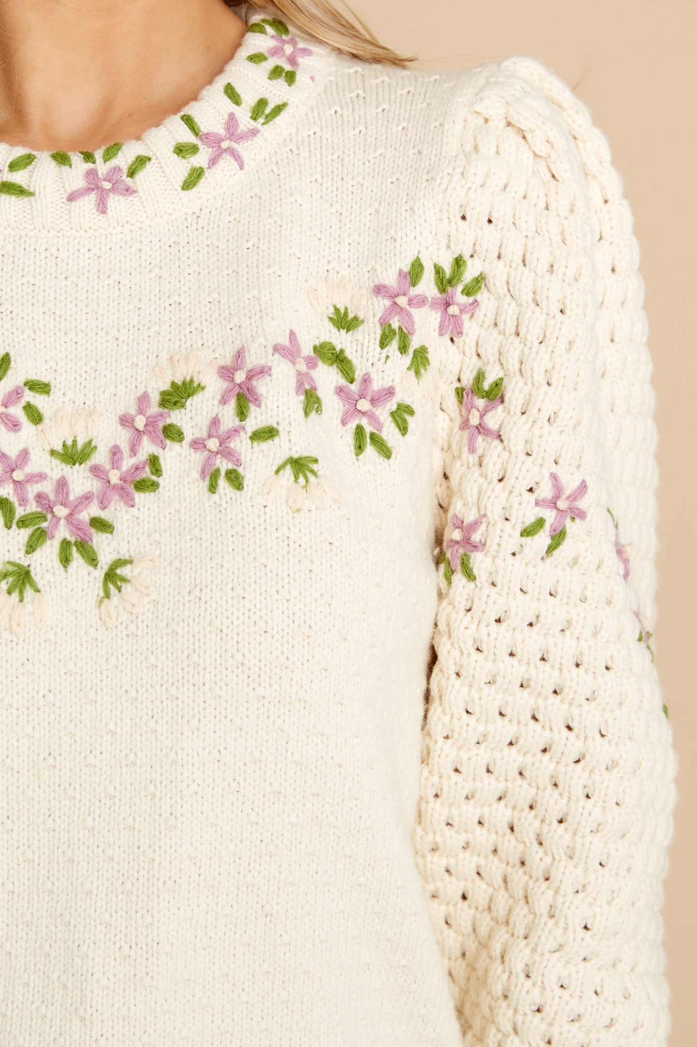 Kenzly Ivory Pullover
