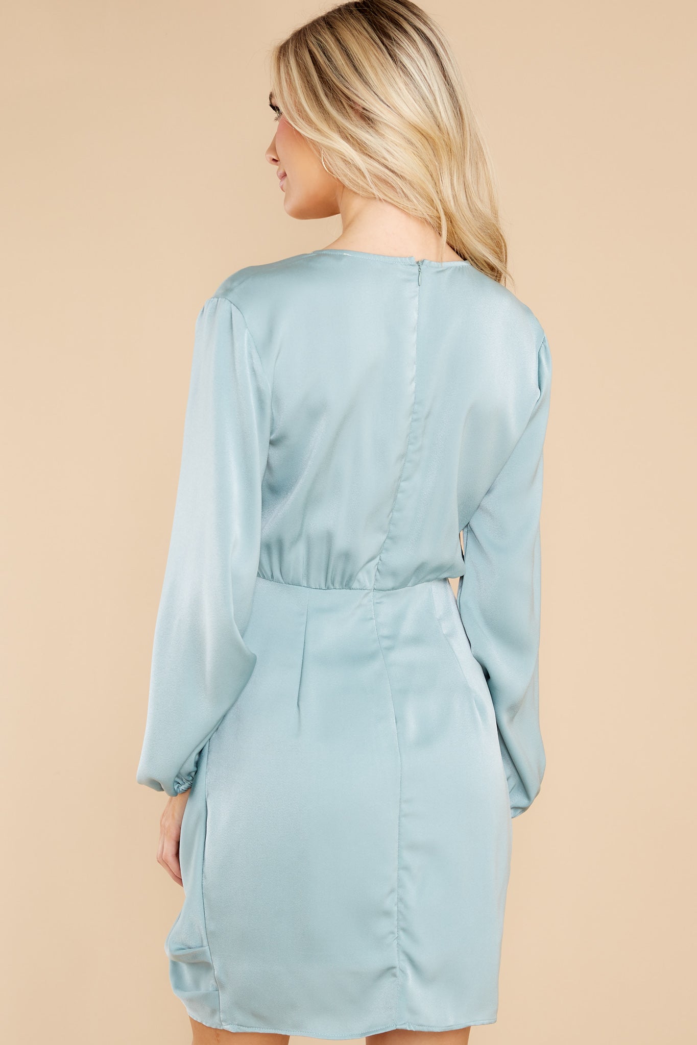 Devoted To You Seafoam Dress