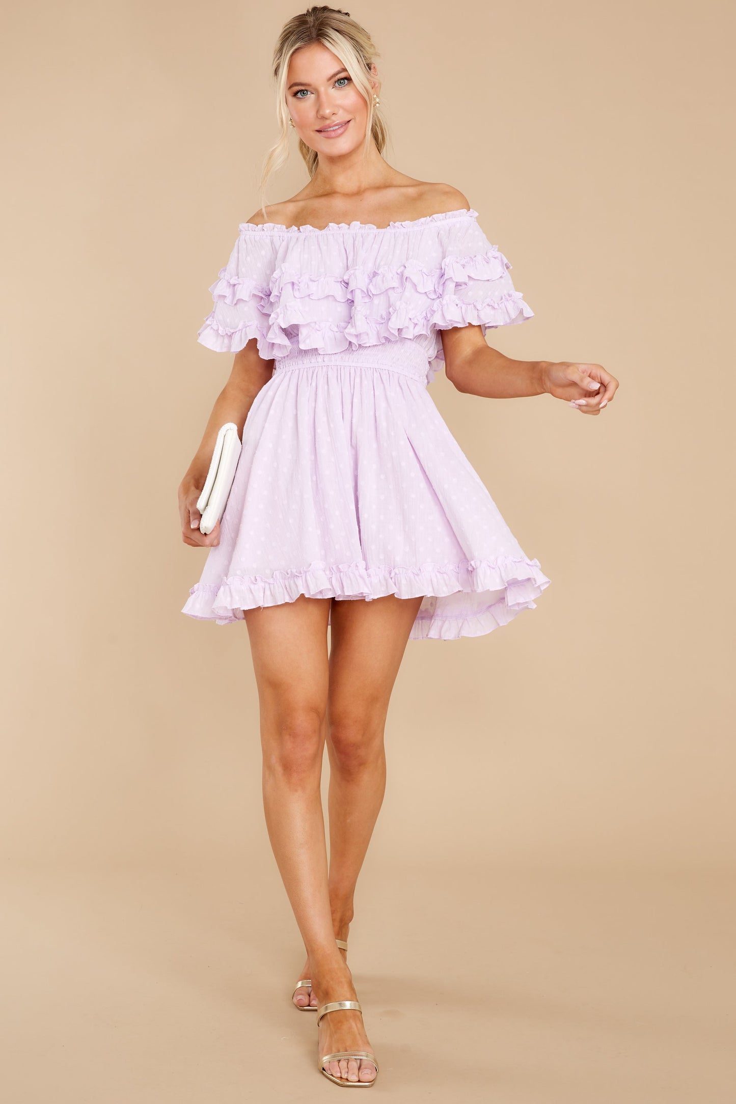 Undeniable Feelings Lavender Dress