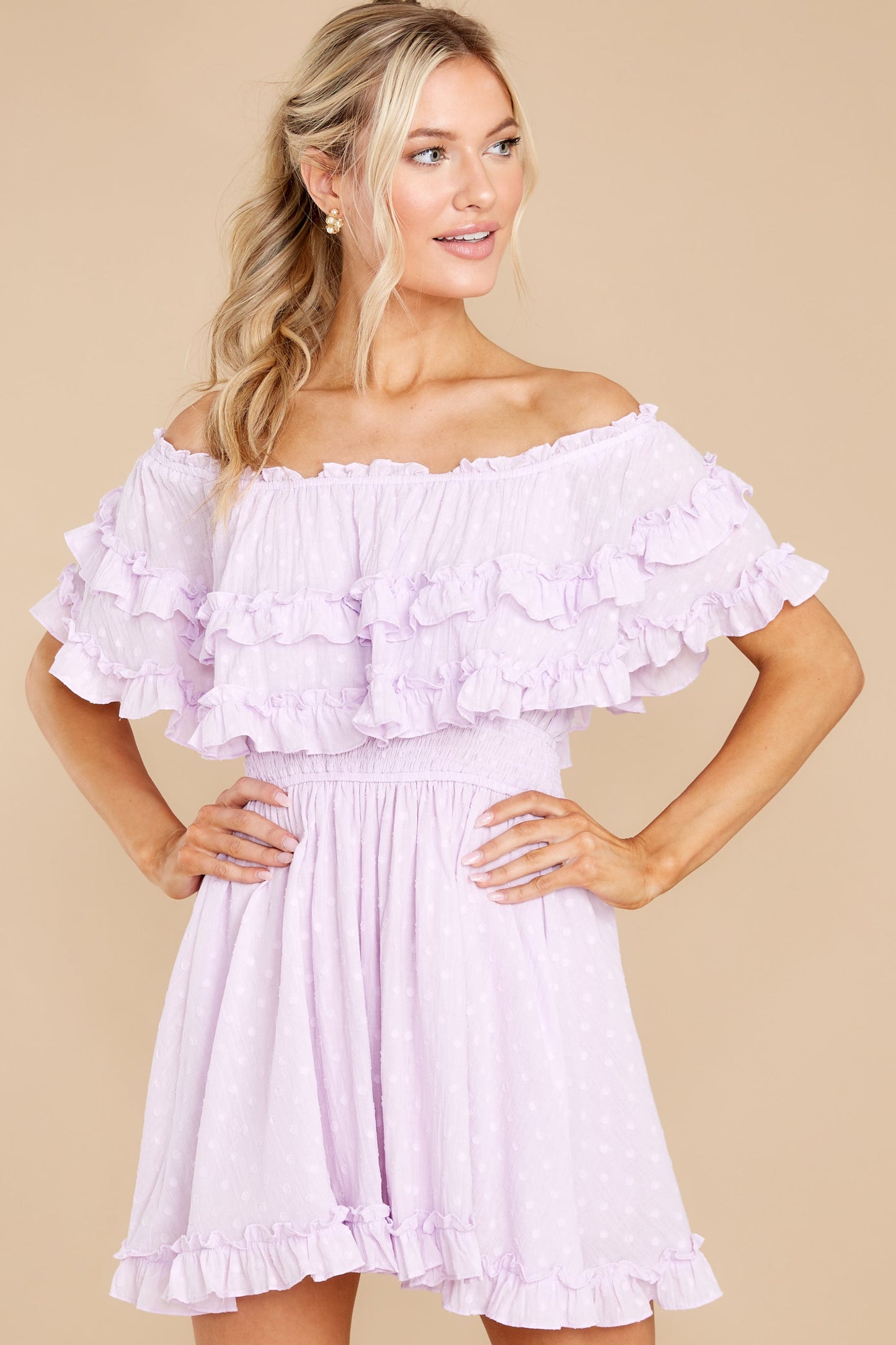 Undeniable Feelings Lavender Dress