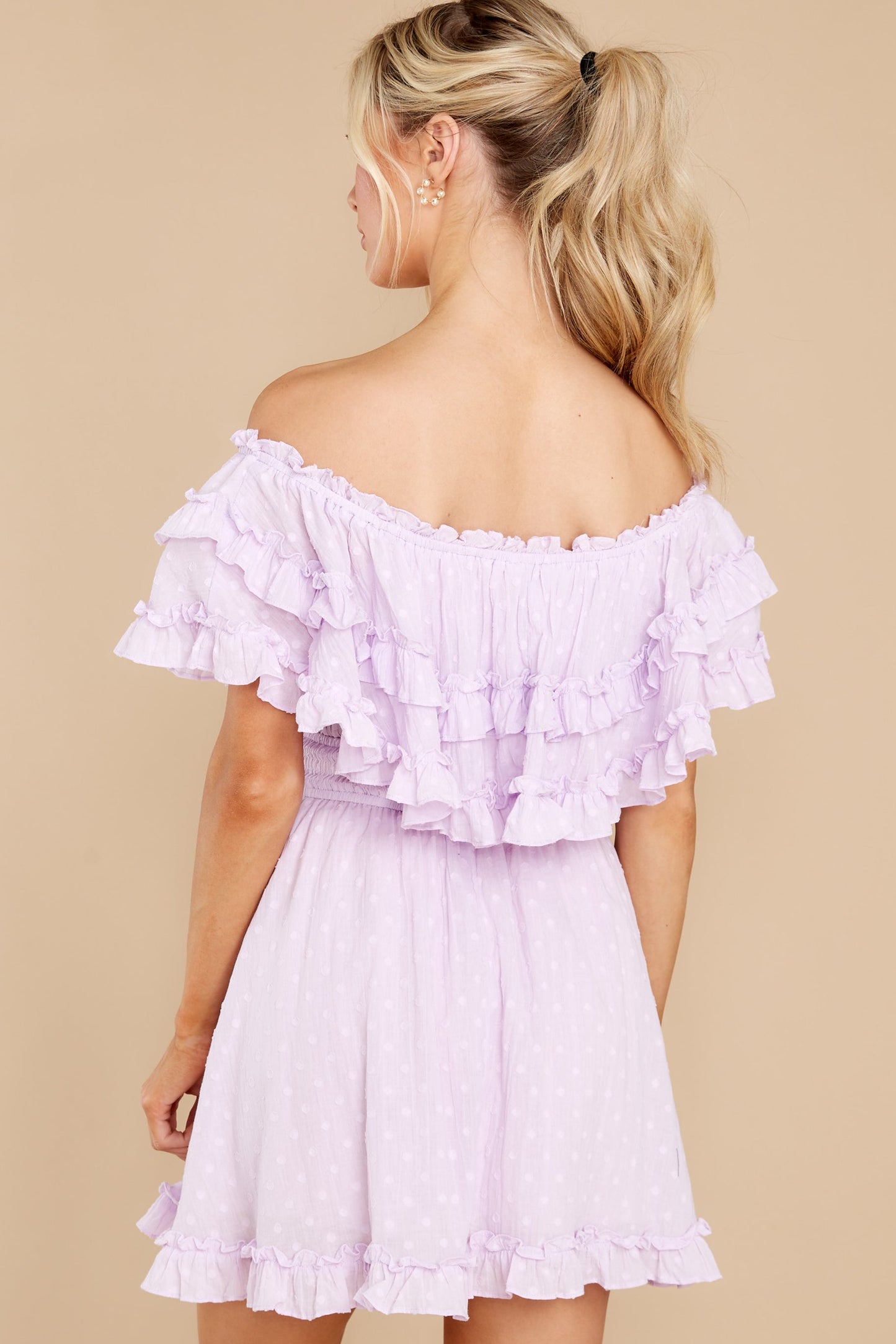 Undeniable Feelings Lavender Dress