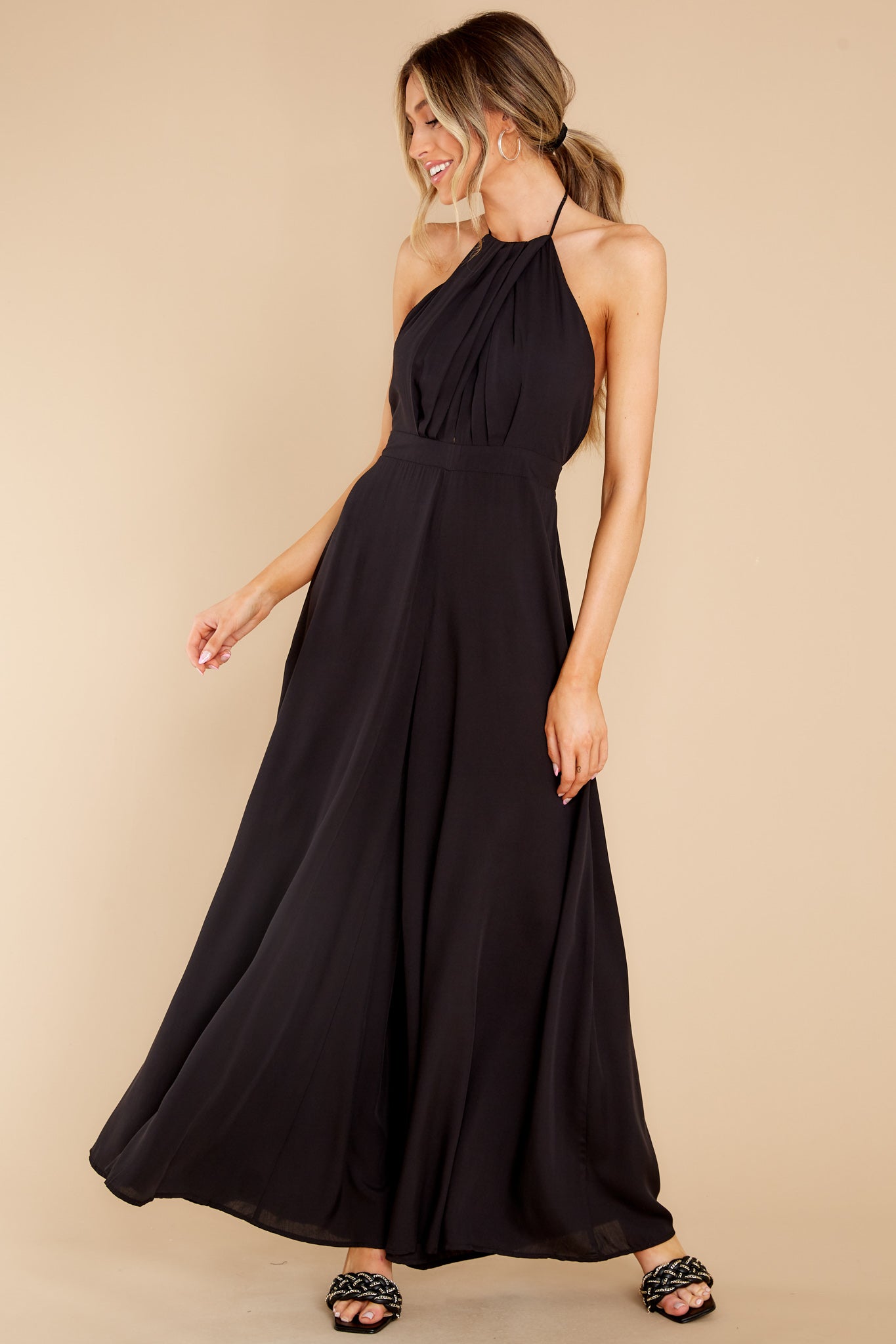 Can't Get Any Better Black Jumpsuit
