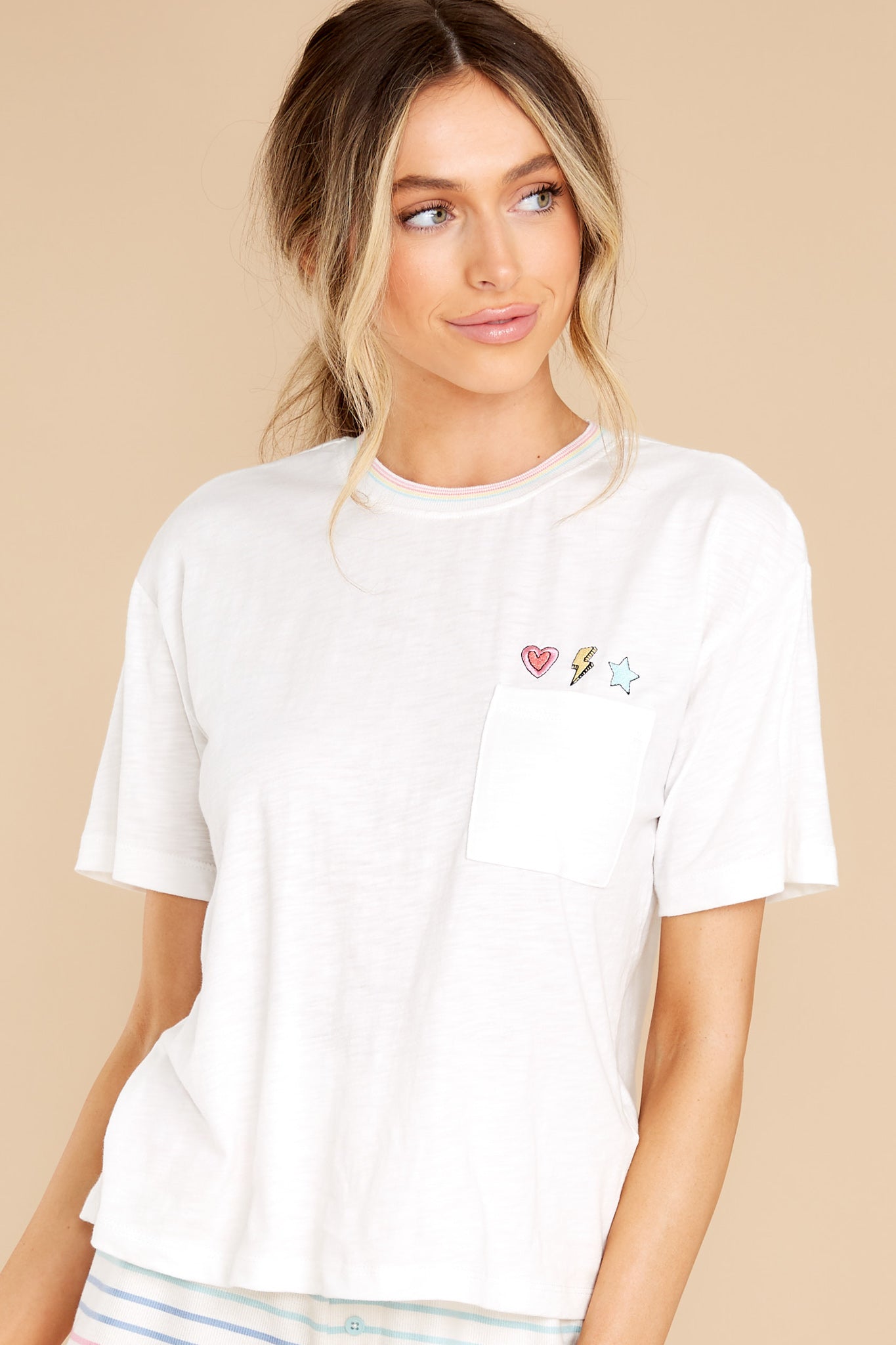 Simple Bliss White Tee