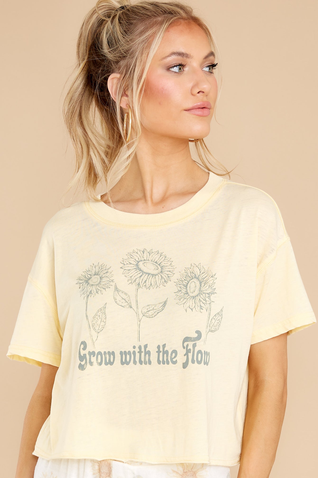 Vintage Sunflower Sleep Tee