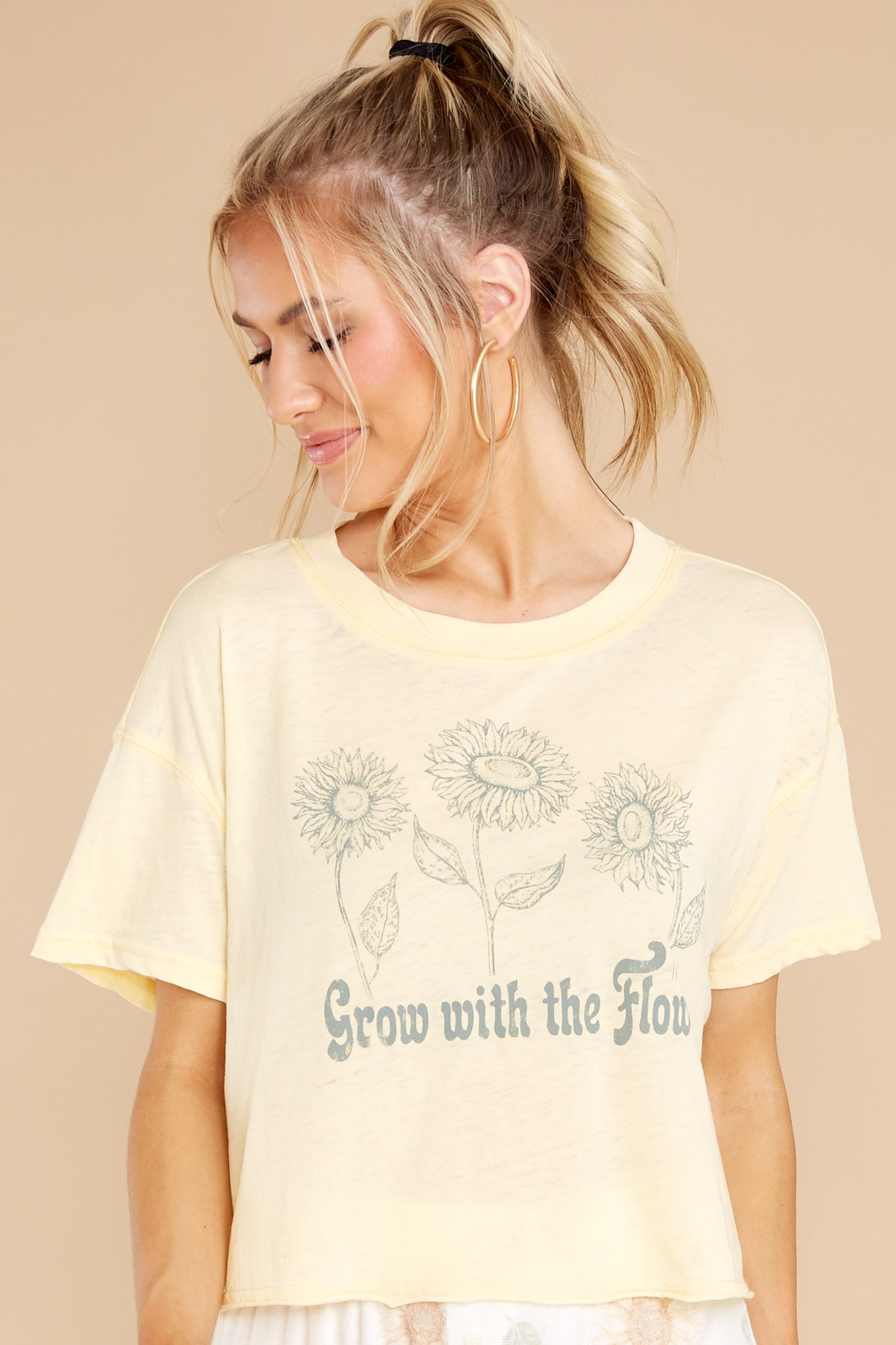 Vintage Sunflower Sleep Tee