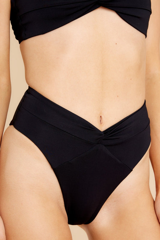 Nancy Lee Black Bikini Bottom