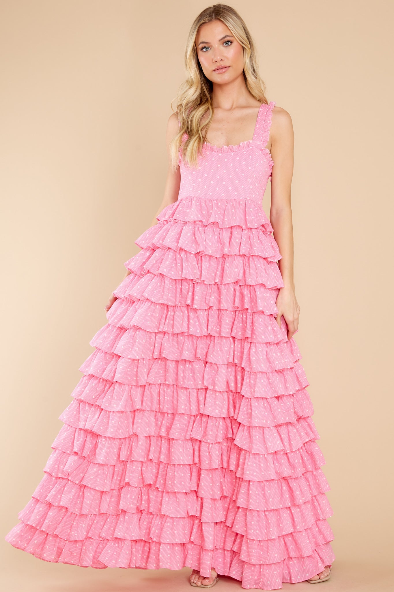 Idra Hot Pink Cherry Dress