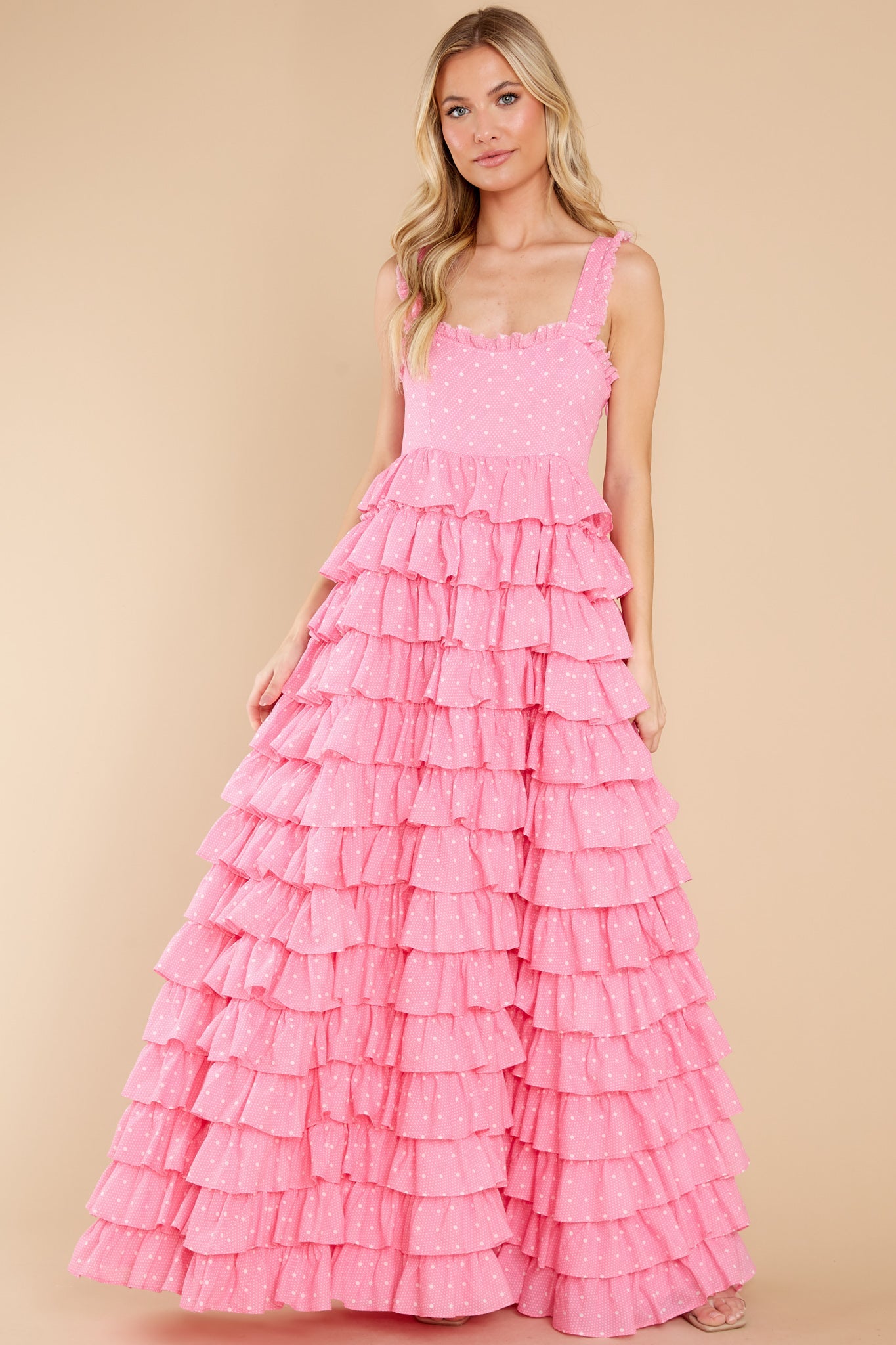Idra Hot Pink Cherry Dress