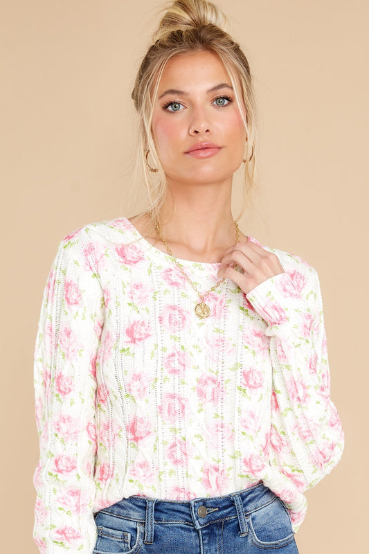 Easton Antique Rosebud Pullover