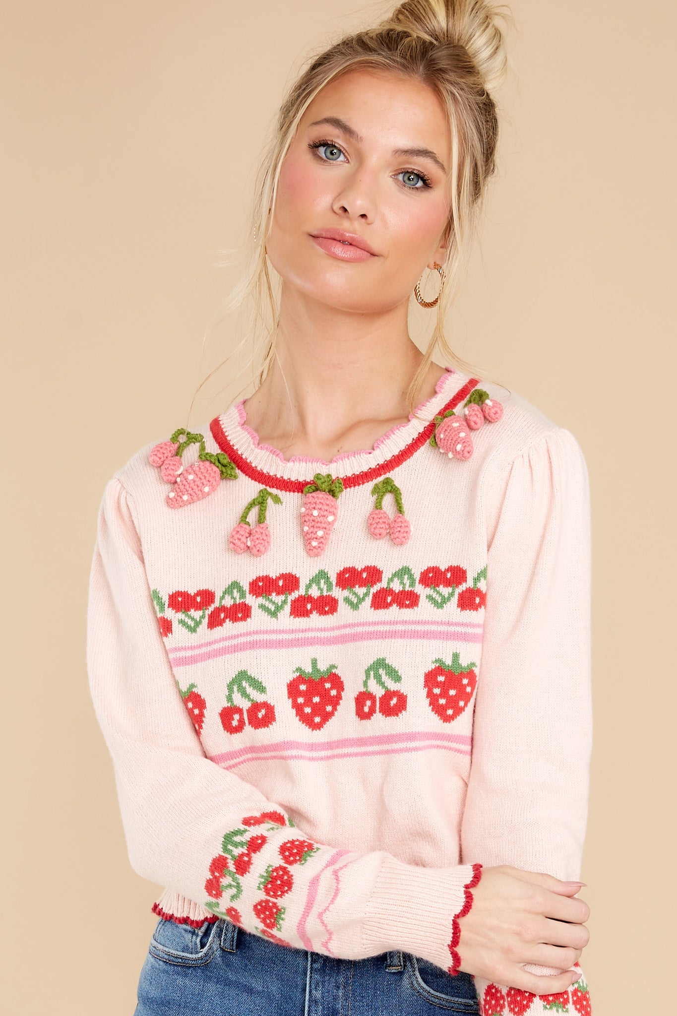 Renton Pearl Blush Pullover