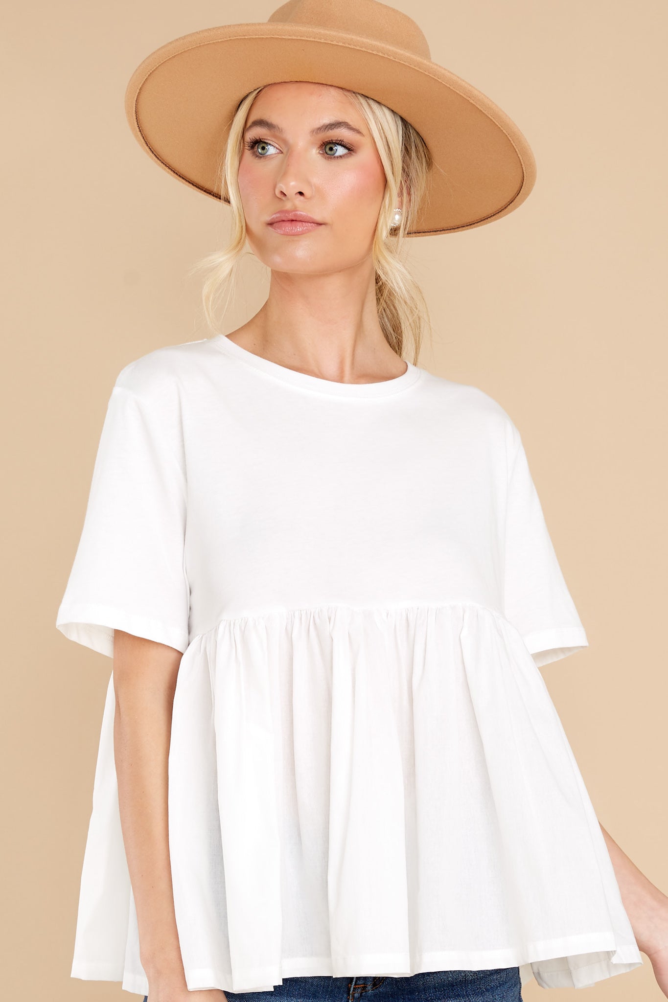 Enjoying This Moment White Top