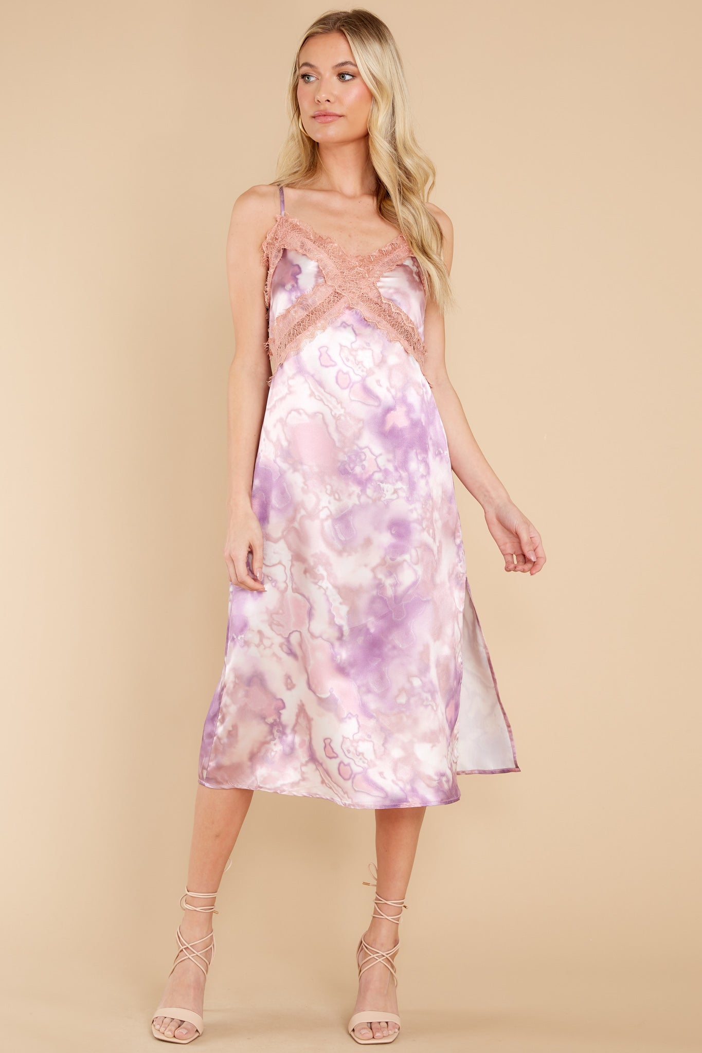 Amaranth Sand Lavender Dress