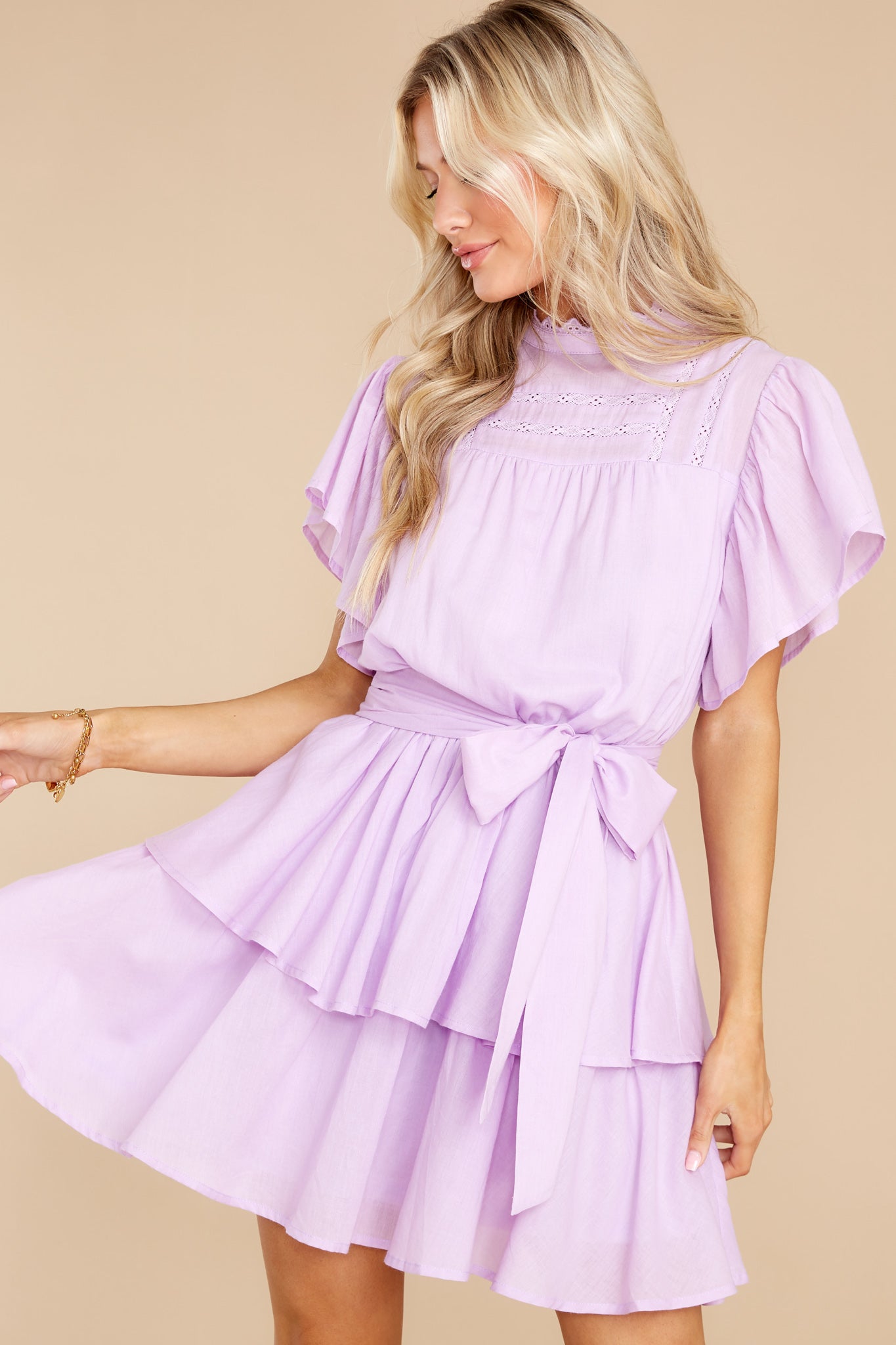 Hold My Heart Lavender Dress