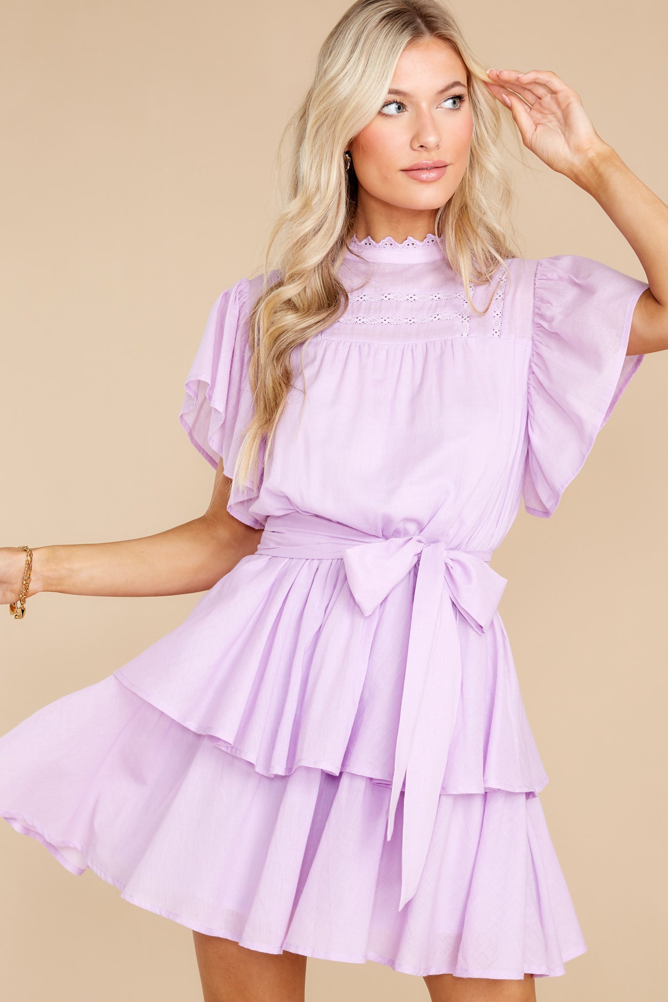 Hold My Heart Lavender Dress