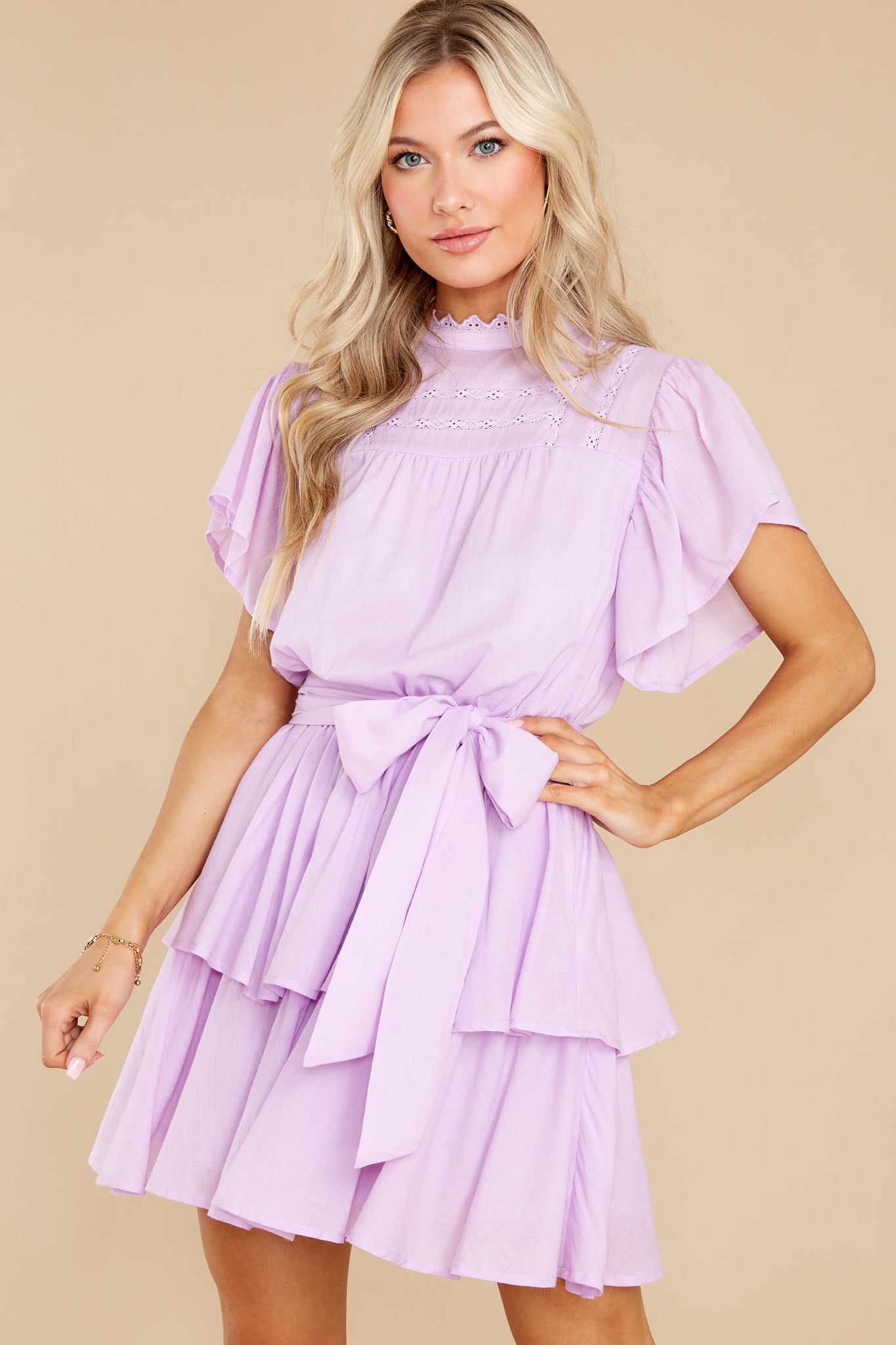 Hold My Heart Lavender Dress