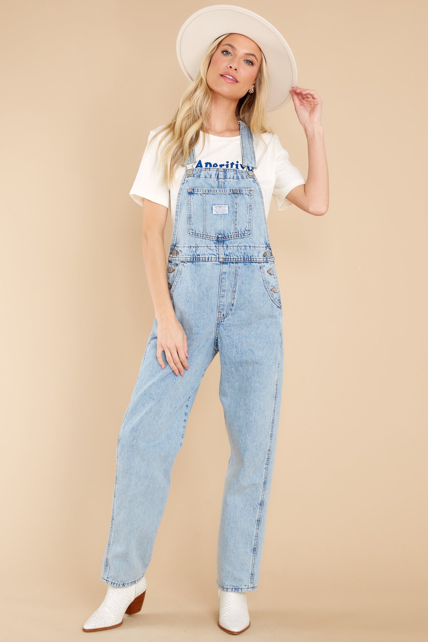 Vintage Denim Overalls In No Stone Unturned