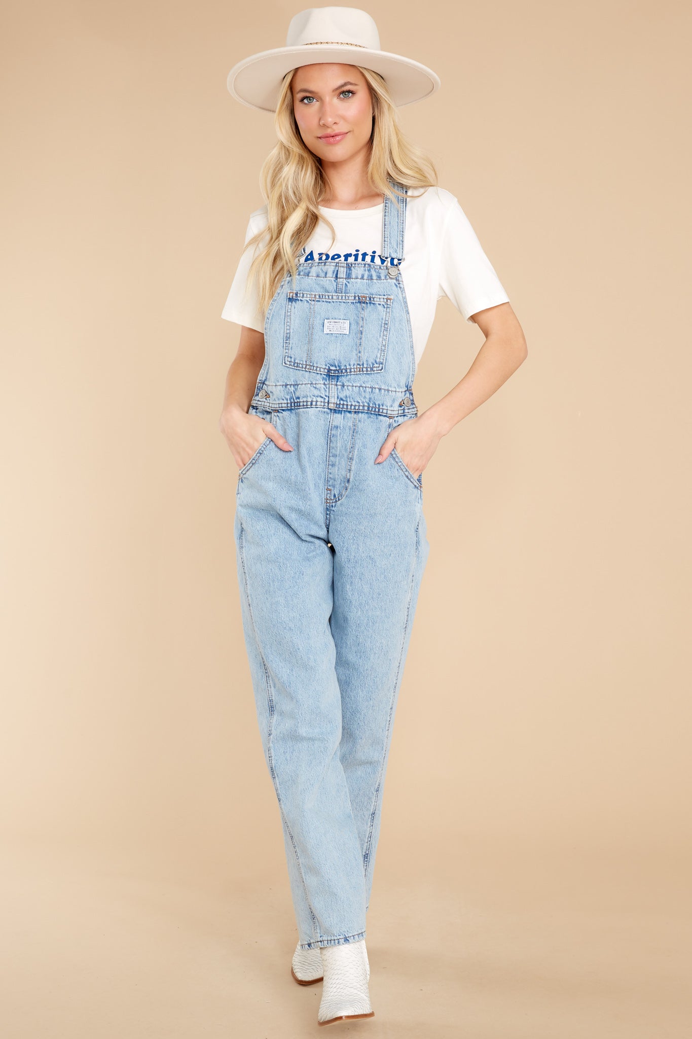 Vintage Denim Overalls In No Stone Unturned