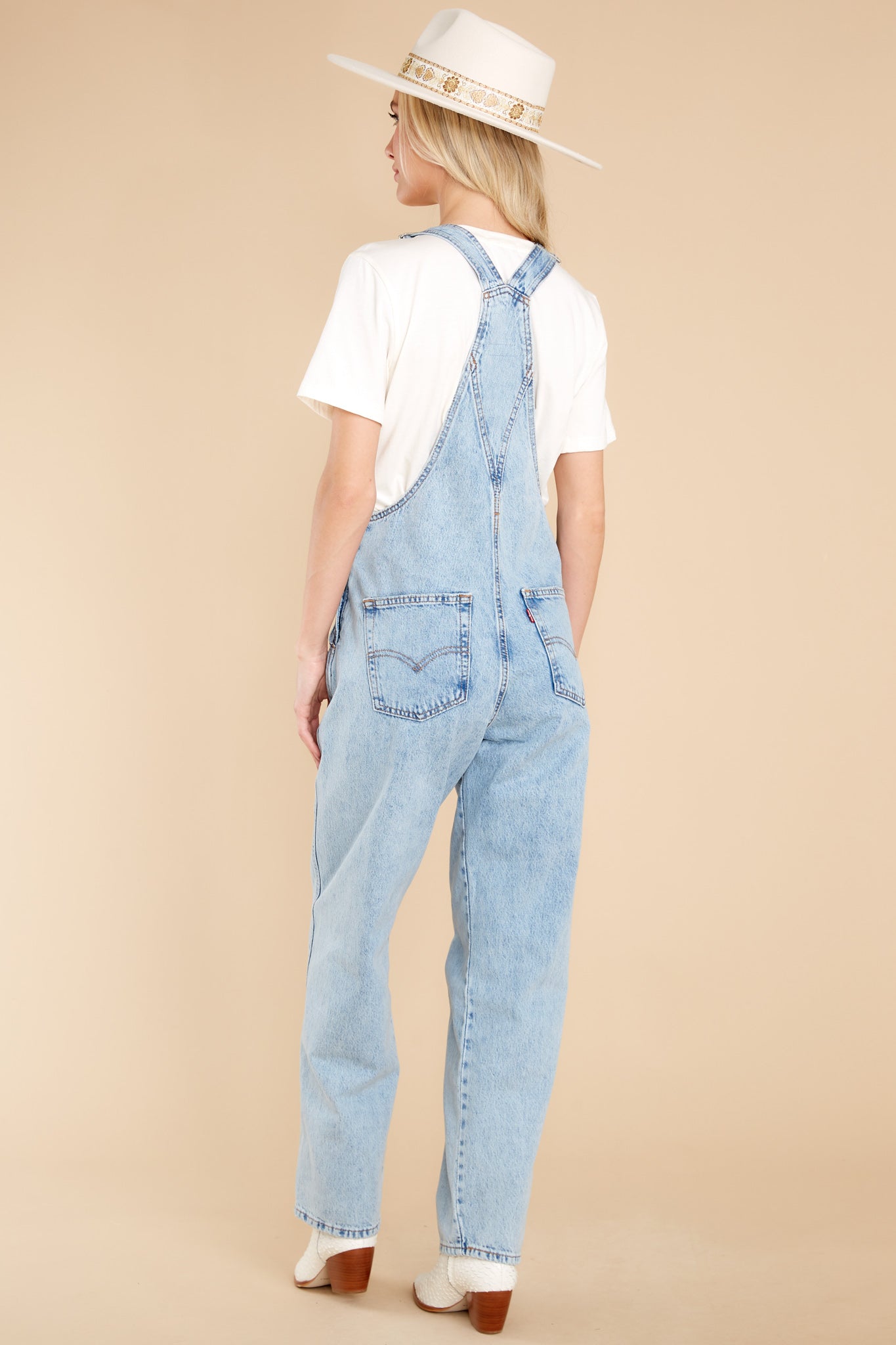 Vintage Denim Overalls In No Stone Unturned