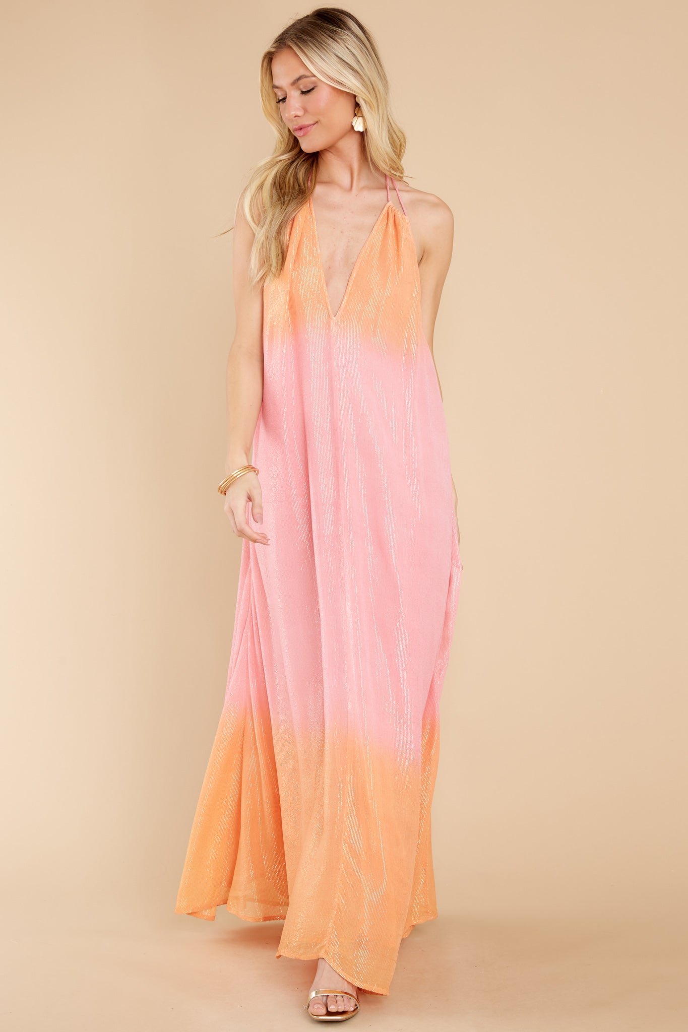 Natasha Marbella Tie And Dye Long Dress