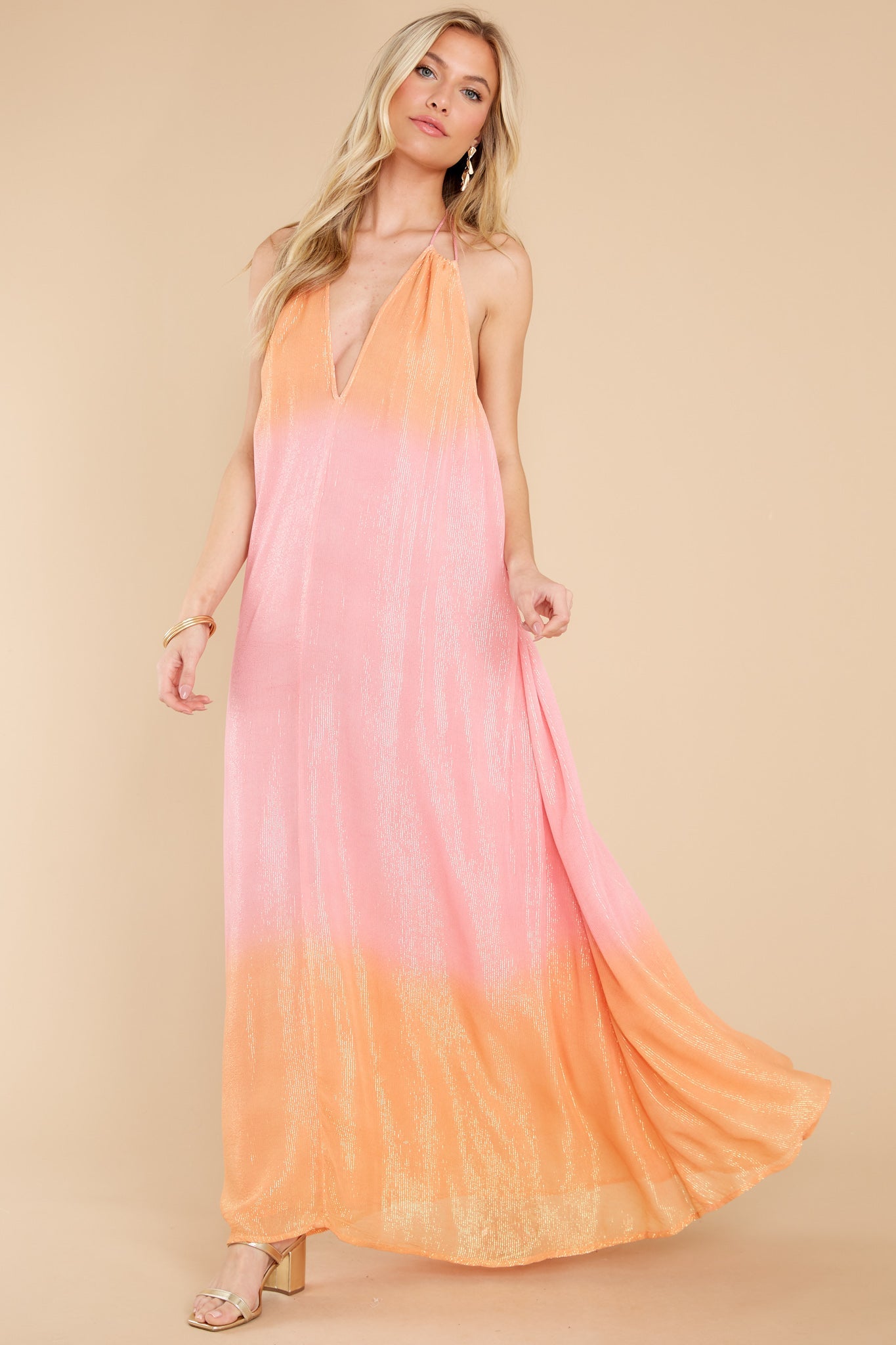 Natasha Marbella Tie And Dye Long Dress