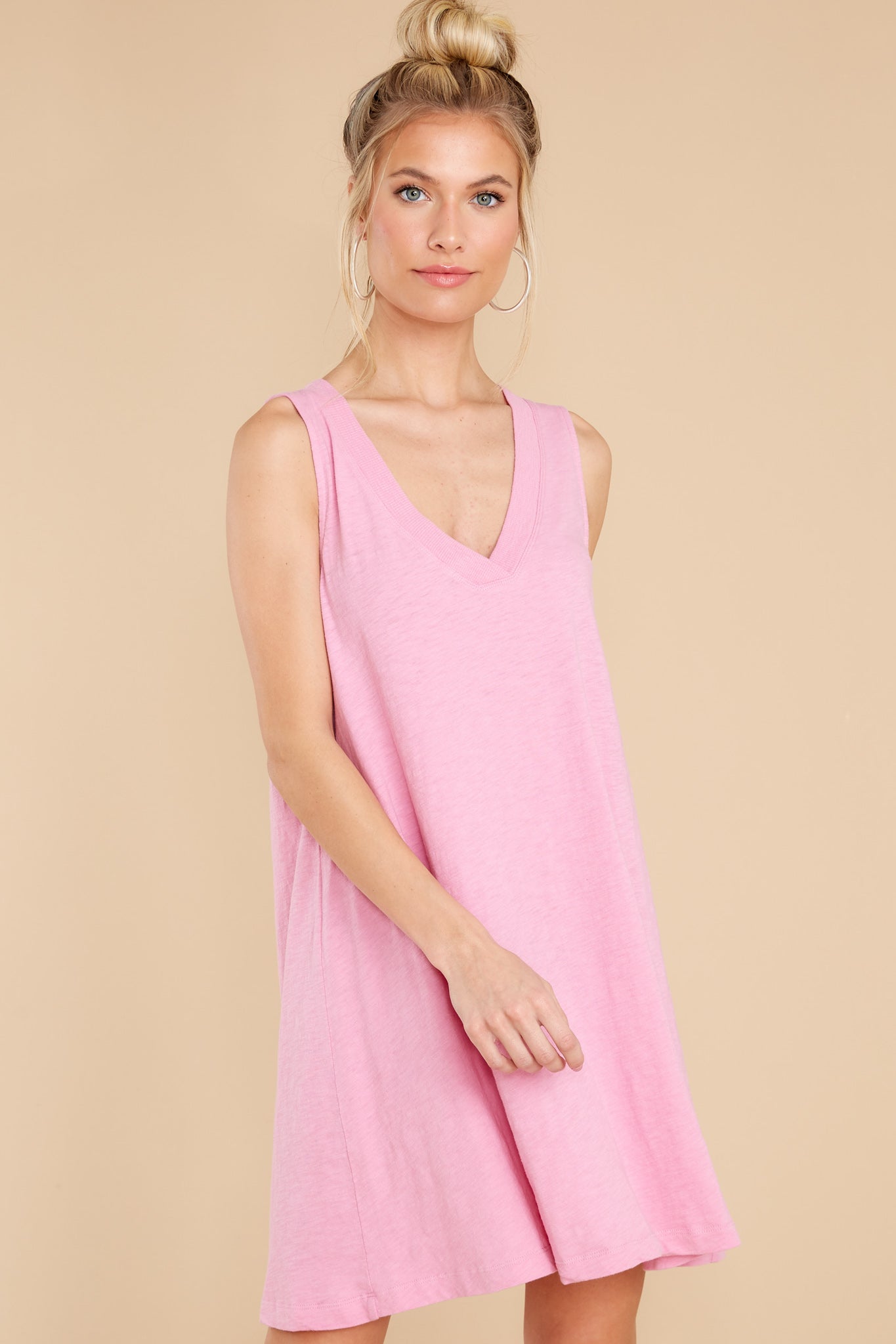 Sparrow Orchid Pink Mini Dress