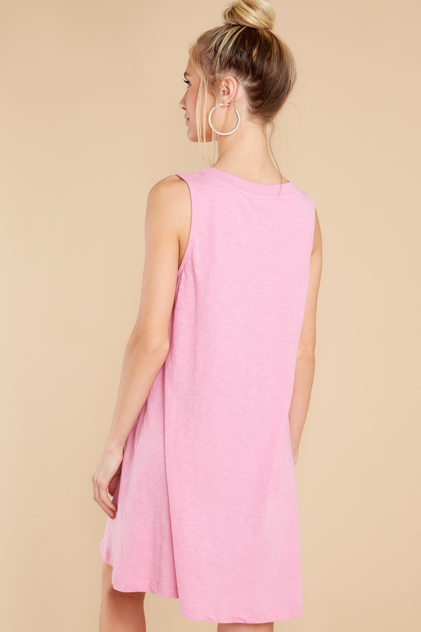 Sparrow Orchid Pink Mini Dress