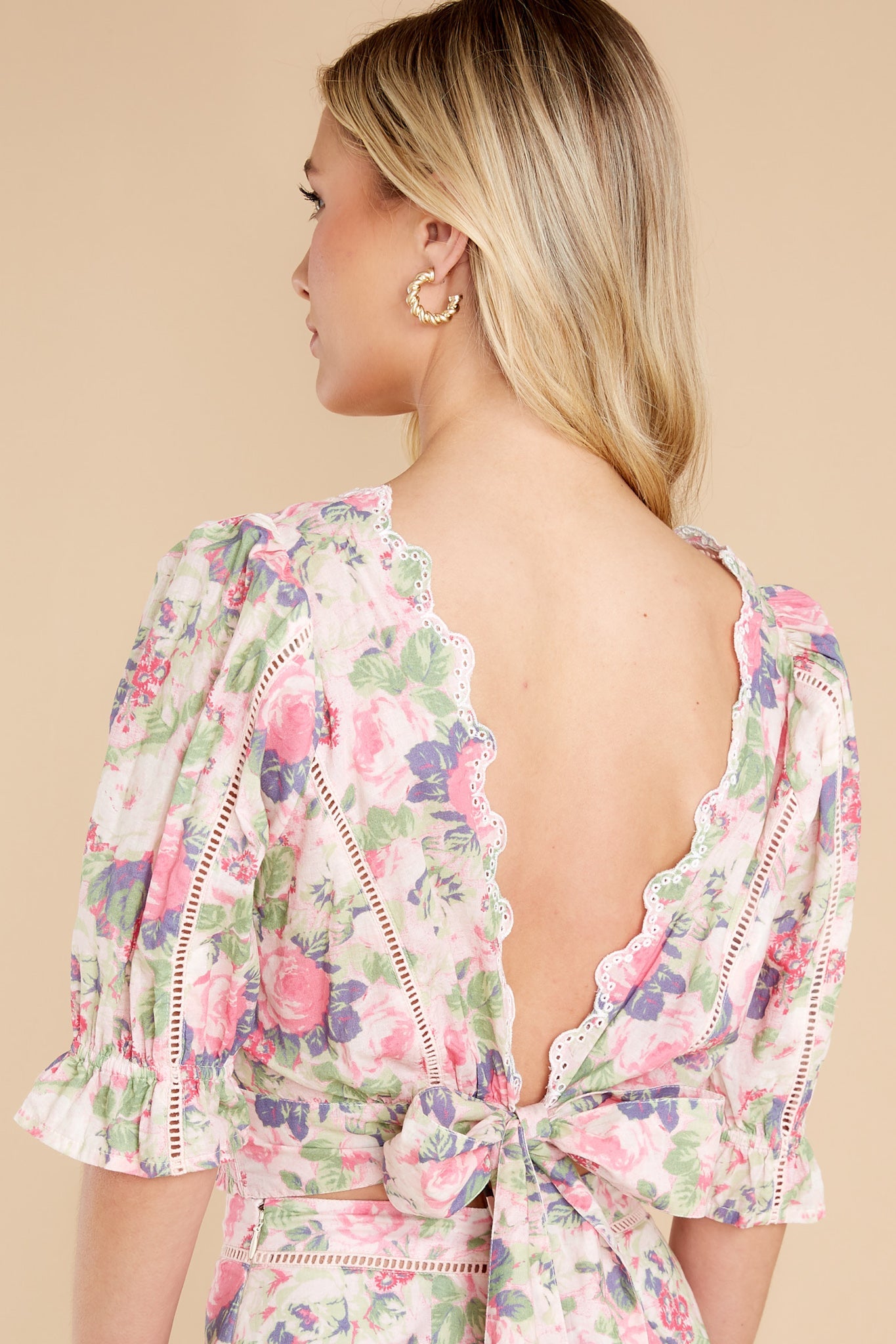 Karsten Veiled Kiss Crop Top