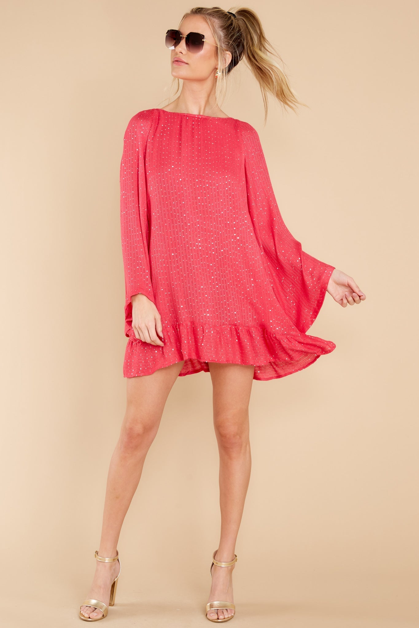 Indiana Saint Barth Blush Short Dress