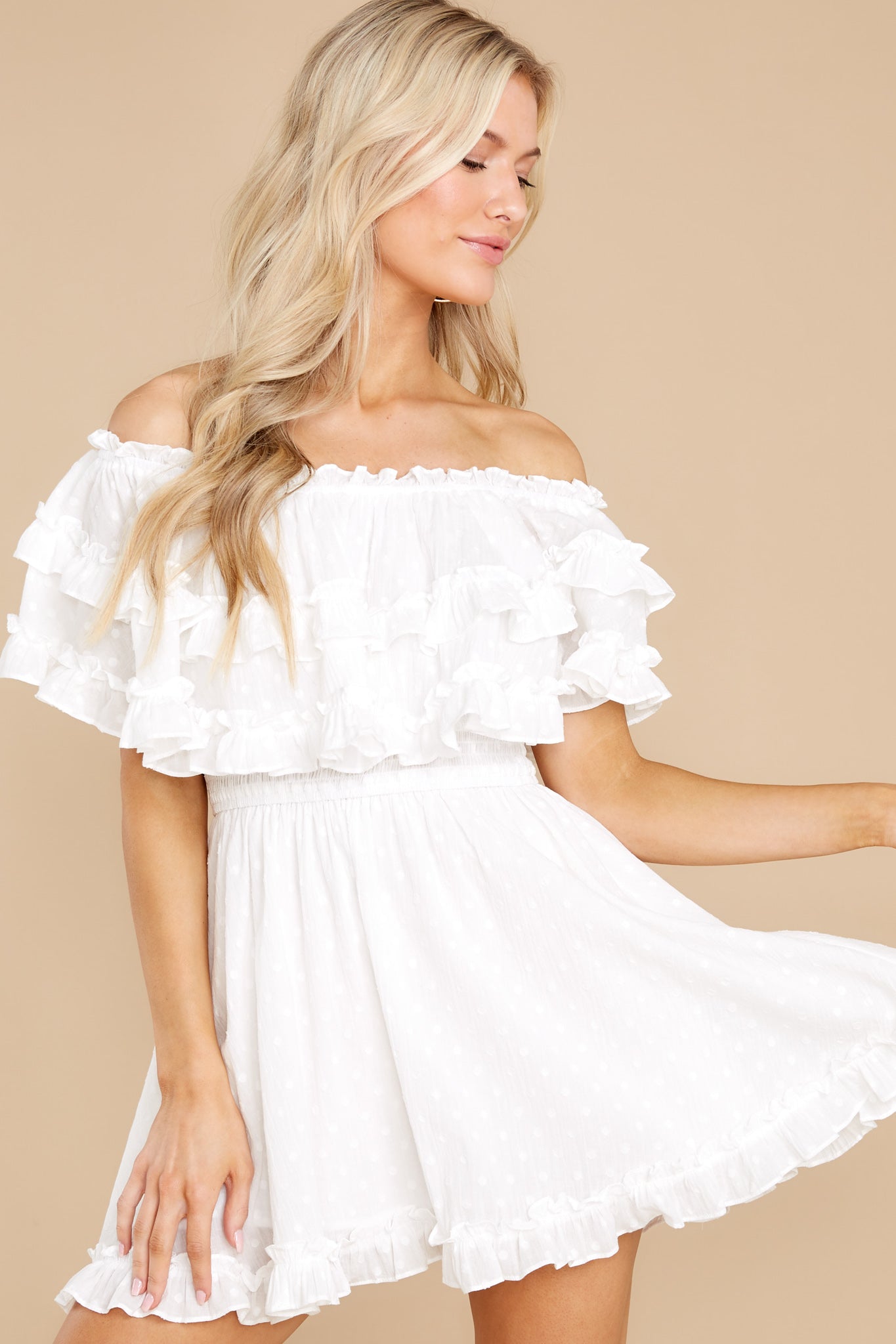 Undeniable Feelings White Dress