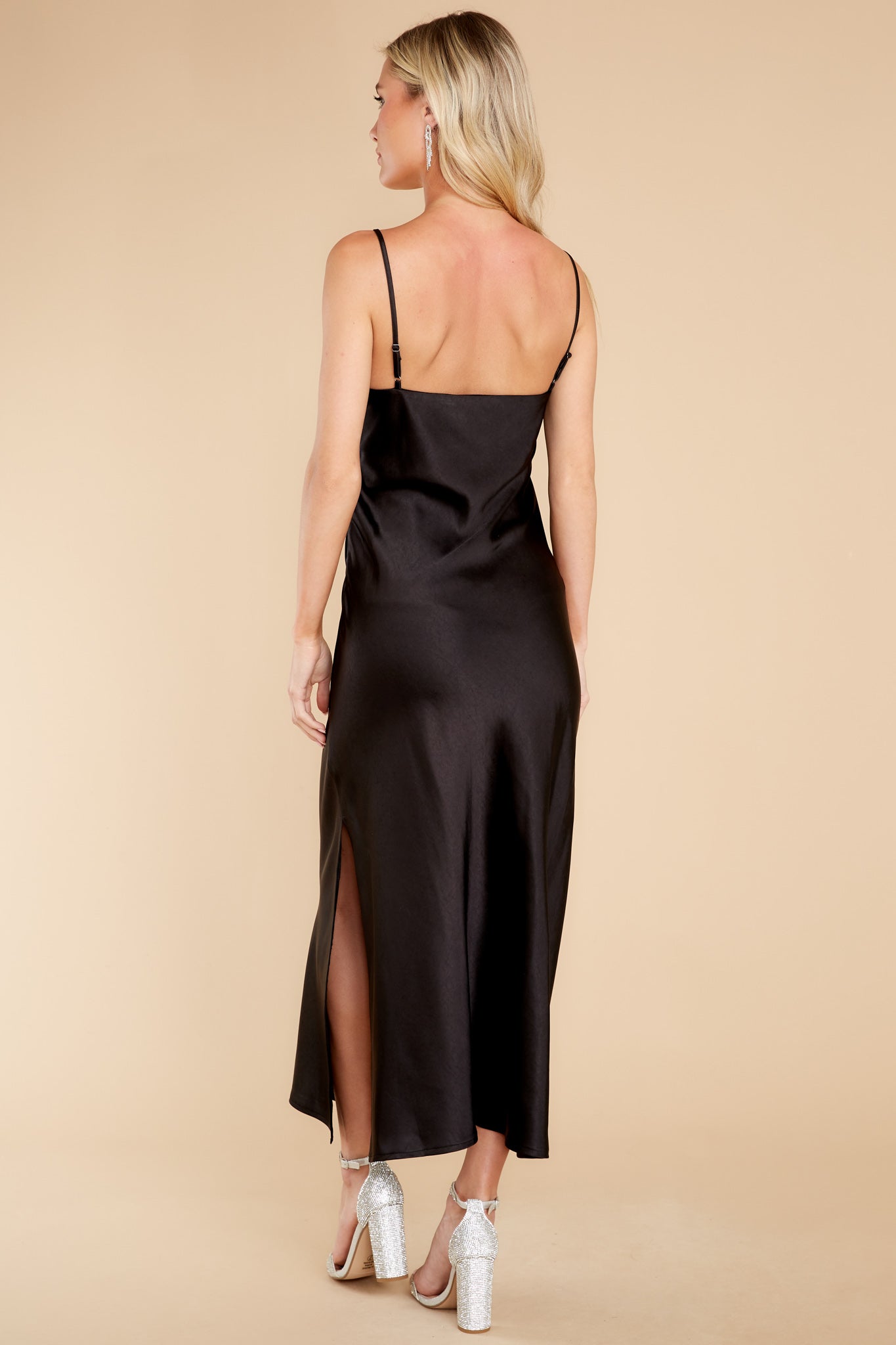 Special Treatment Black Maxi Dress